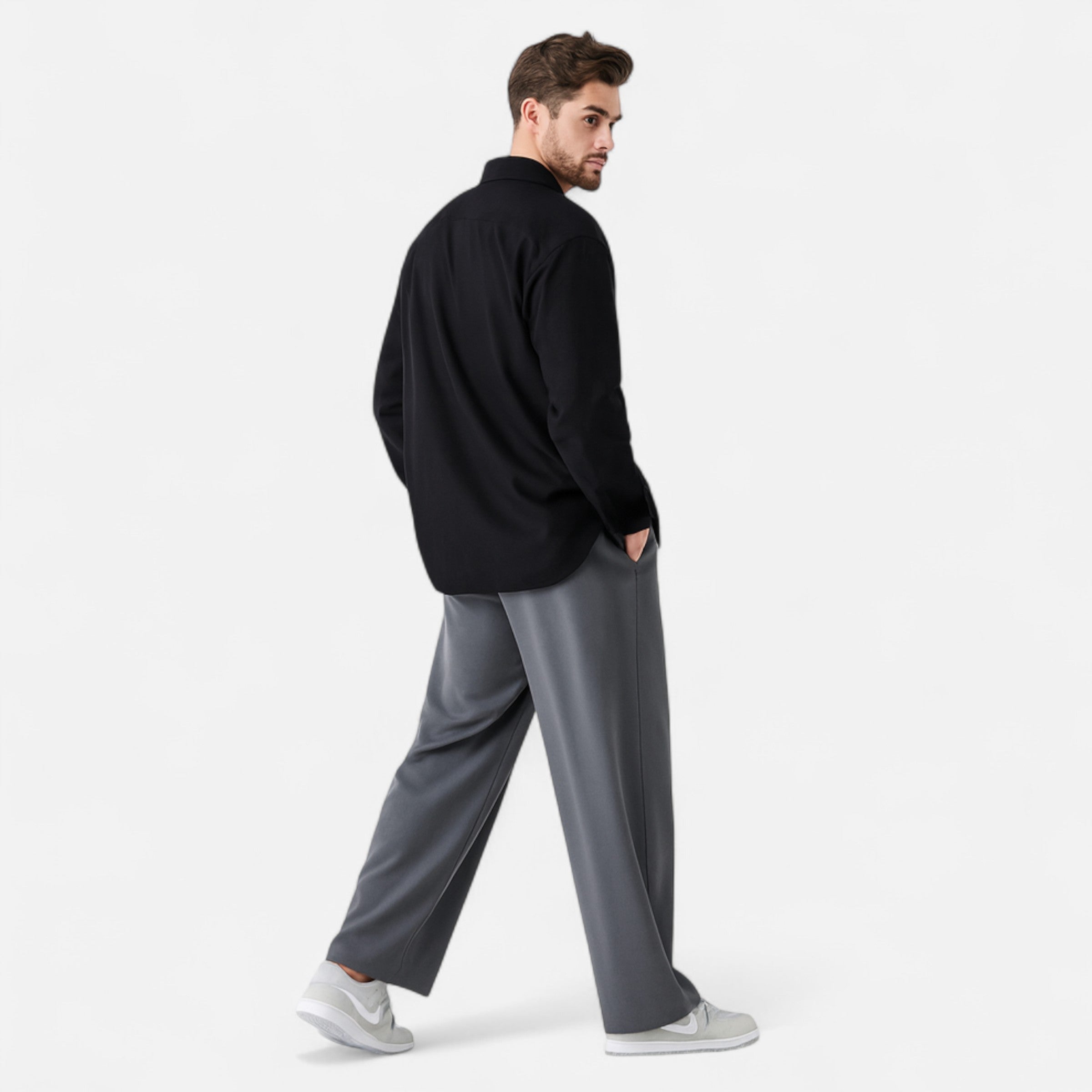 Dorevelle | Men’s Trousers – Autumn Straight-Leg Elegance