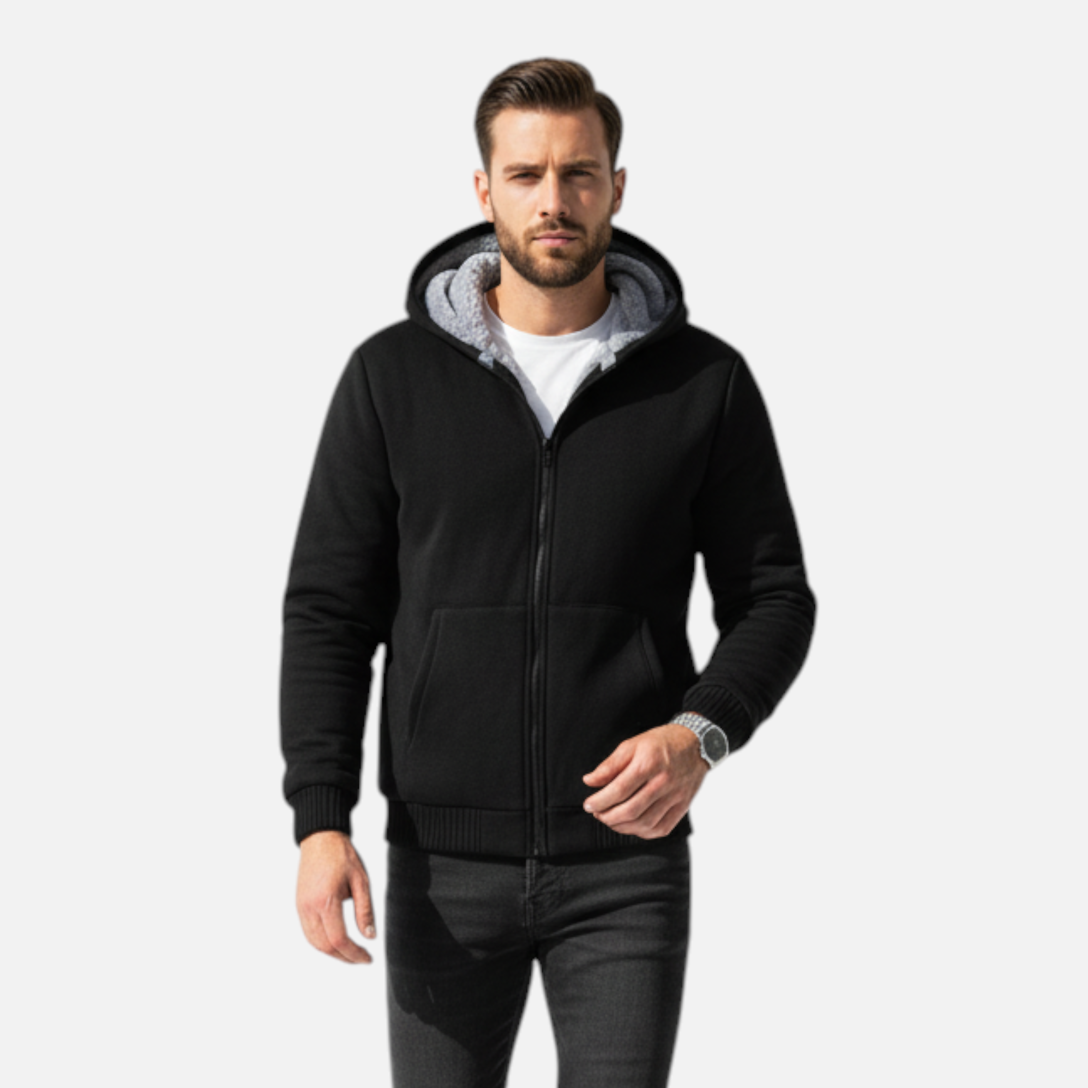 Dorevelle | Men’s Fleece Hoodie – Casual Heritage Comfort