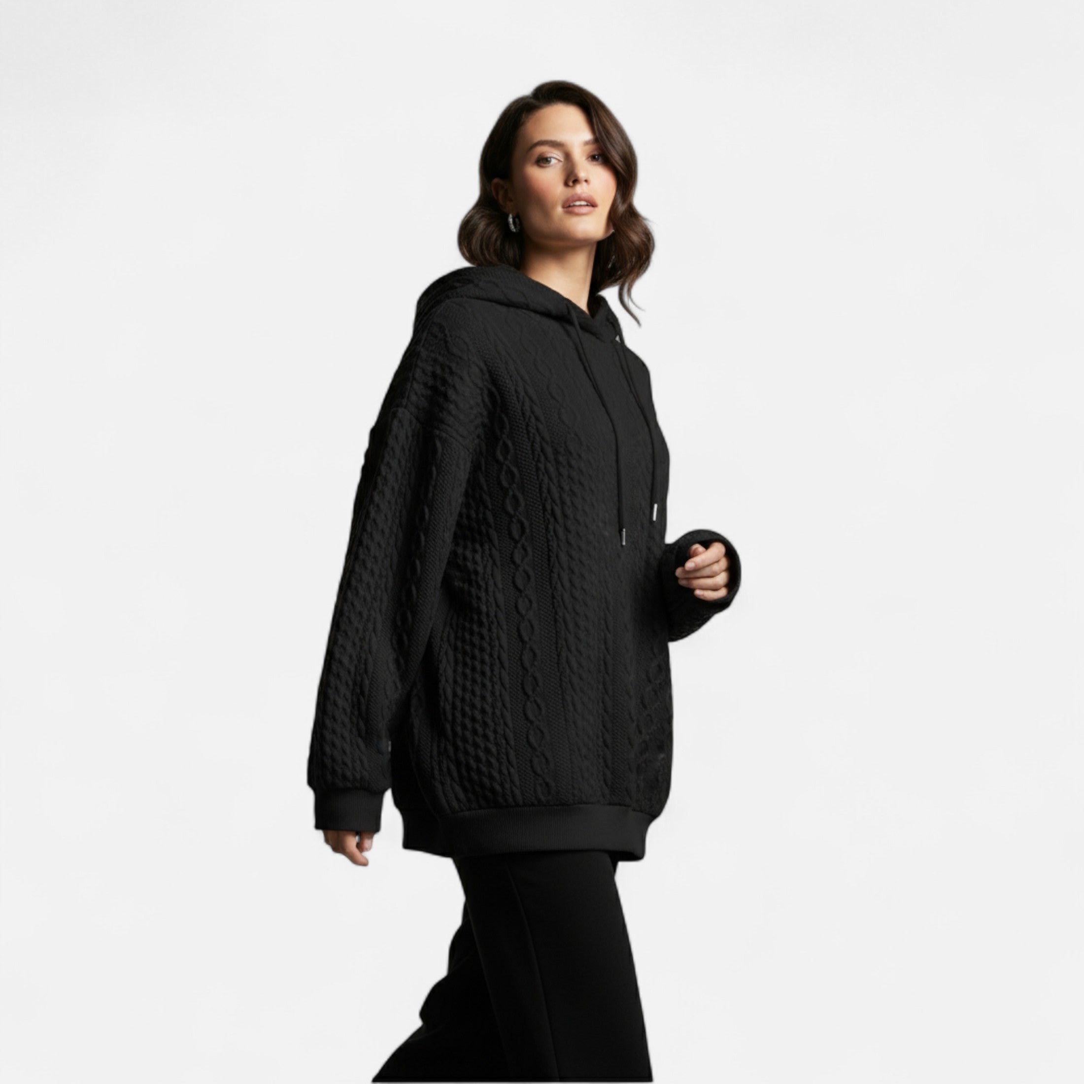 Dorevelle | Women’s Long-Sleeve Hoodie – Relaxed Heritage Style