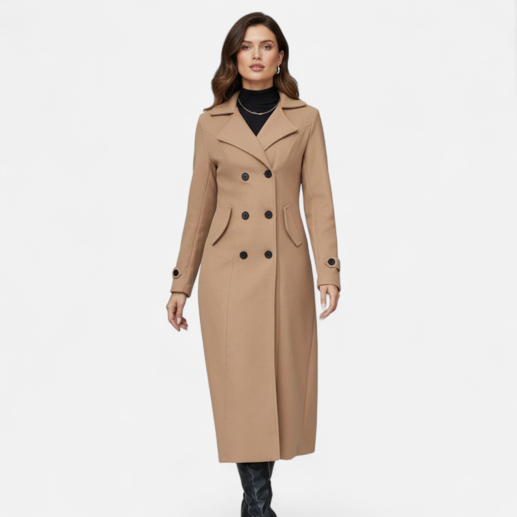 Dorevelle | Women’s Long Coat – Elegant Seasonal Outerwear
