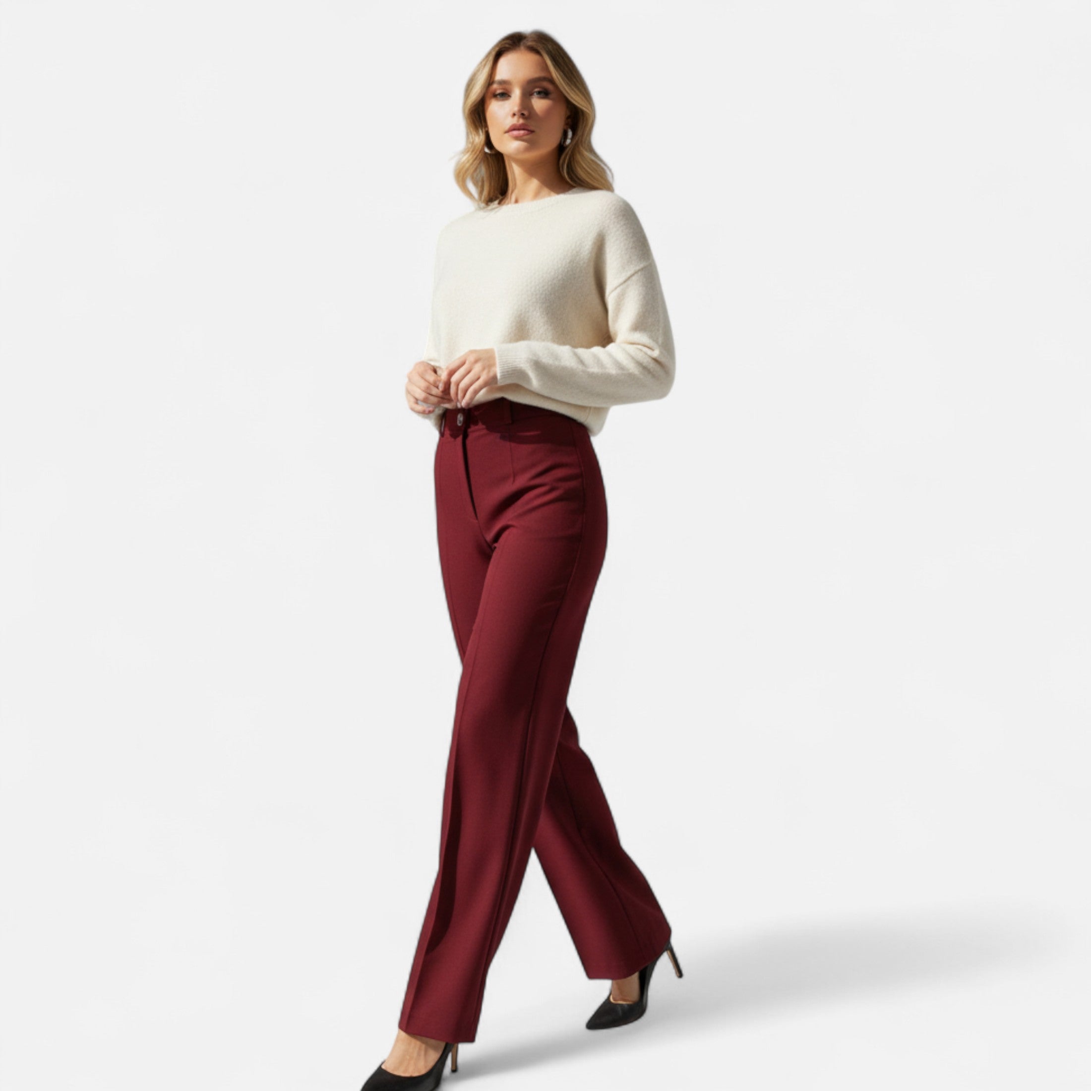 Dorevelle | Women’s High-Waist Pants– Heritage Chic Comfort