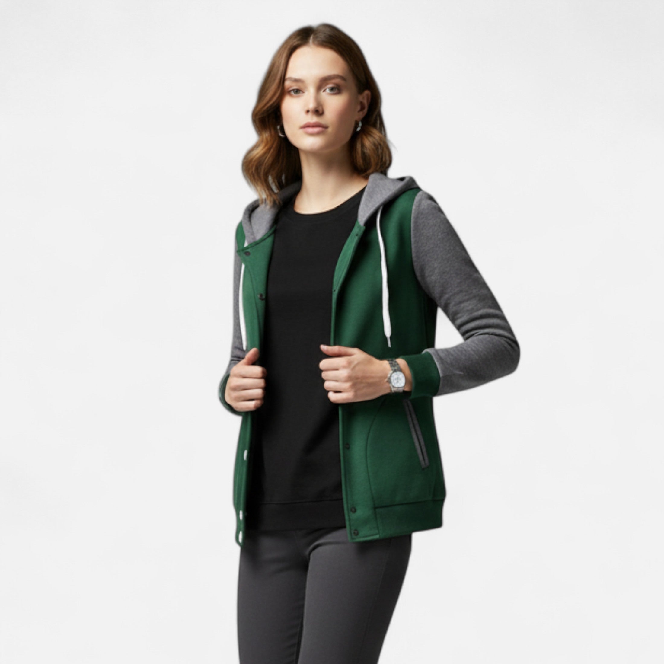Dorevelle | Women’s Cotton Jacket – Heritage Hooded Design