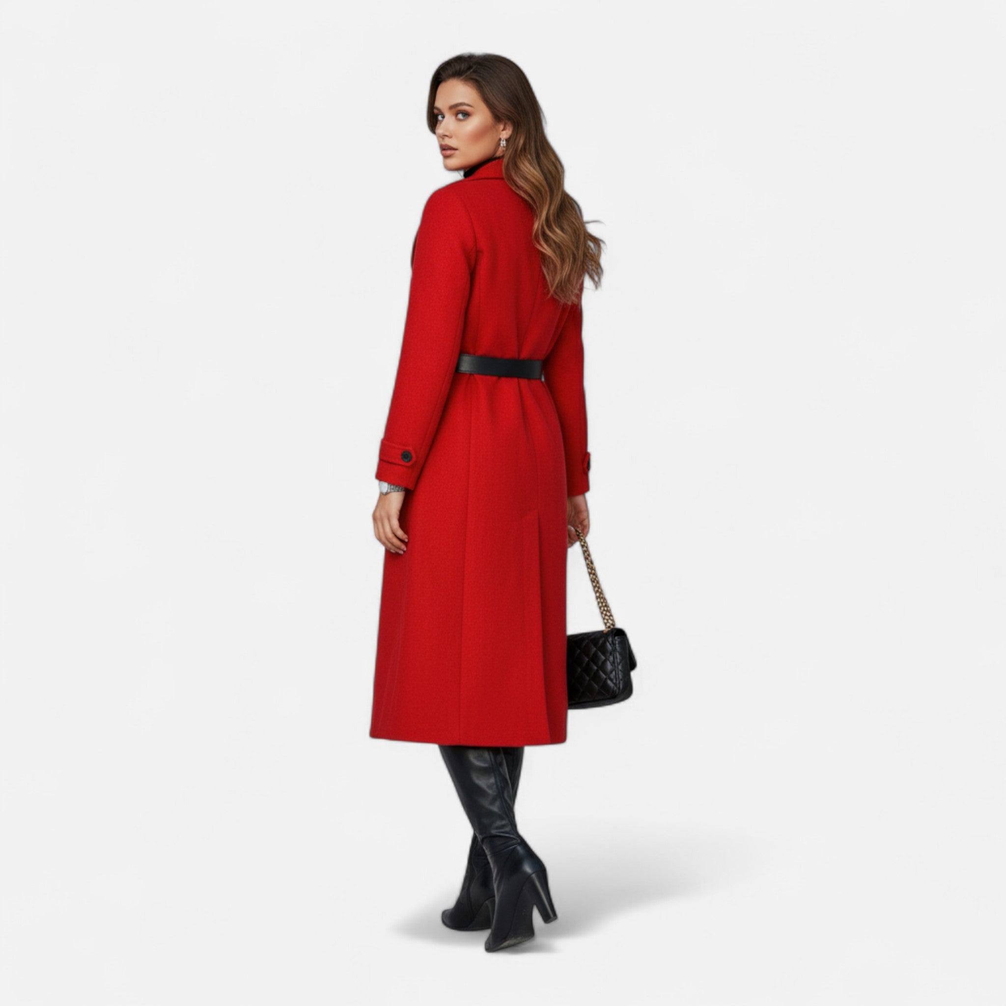 Dorevelle | Women's Elegant Long-Sleeve Winter Coat