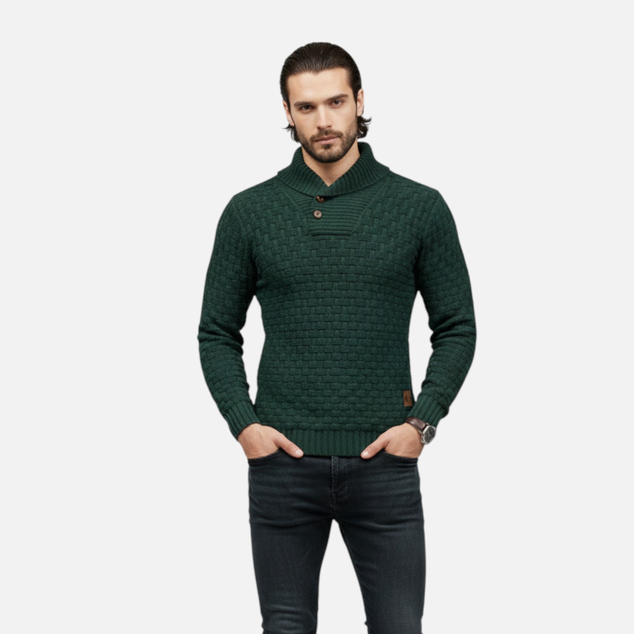 Dorevelle | Men’s Classic High-Stretch Winter Sweater
