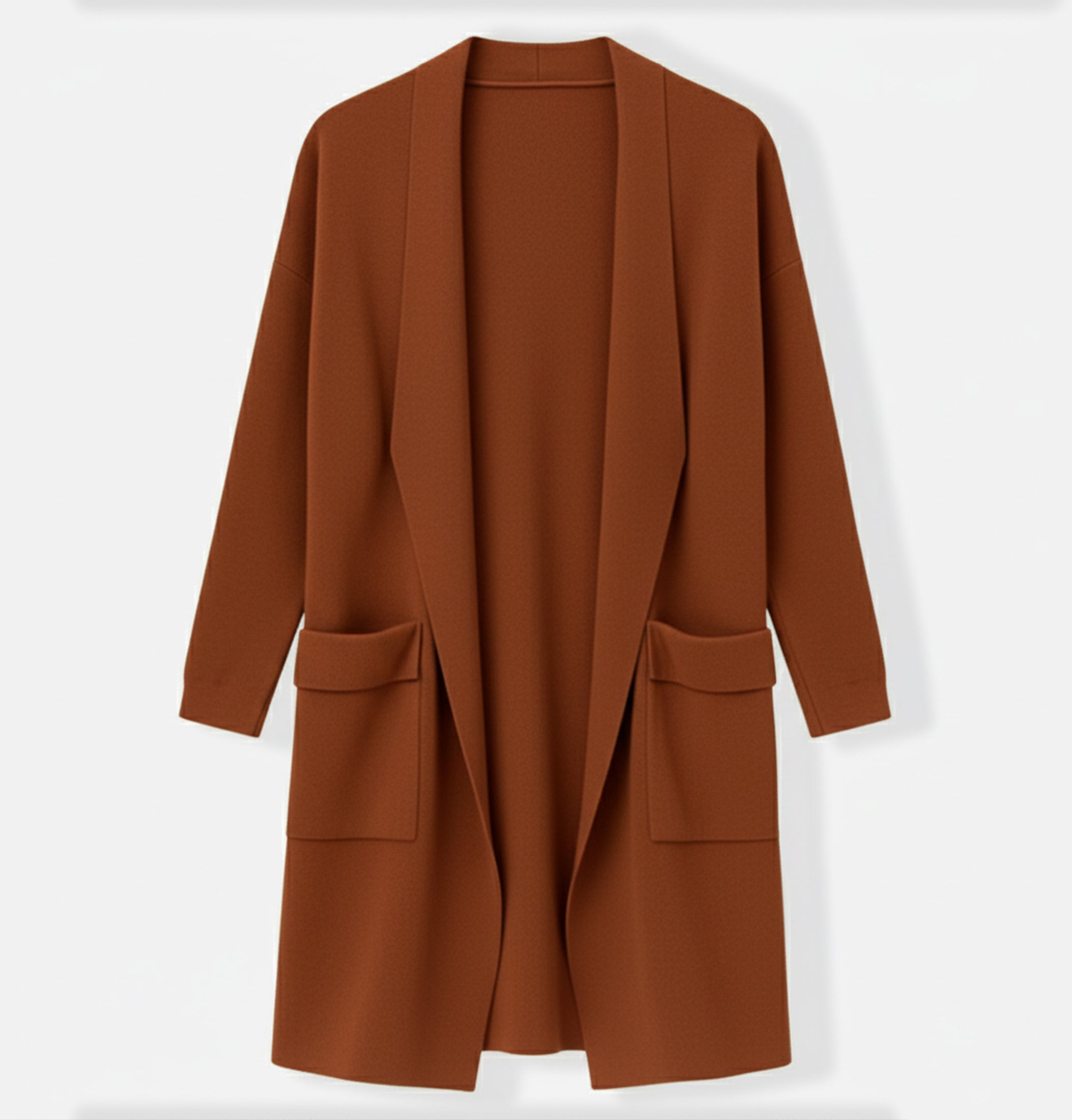 Dorevelle | Women’s Long Knit Cardigan – Effortless Layered Elegance