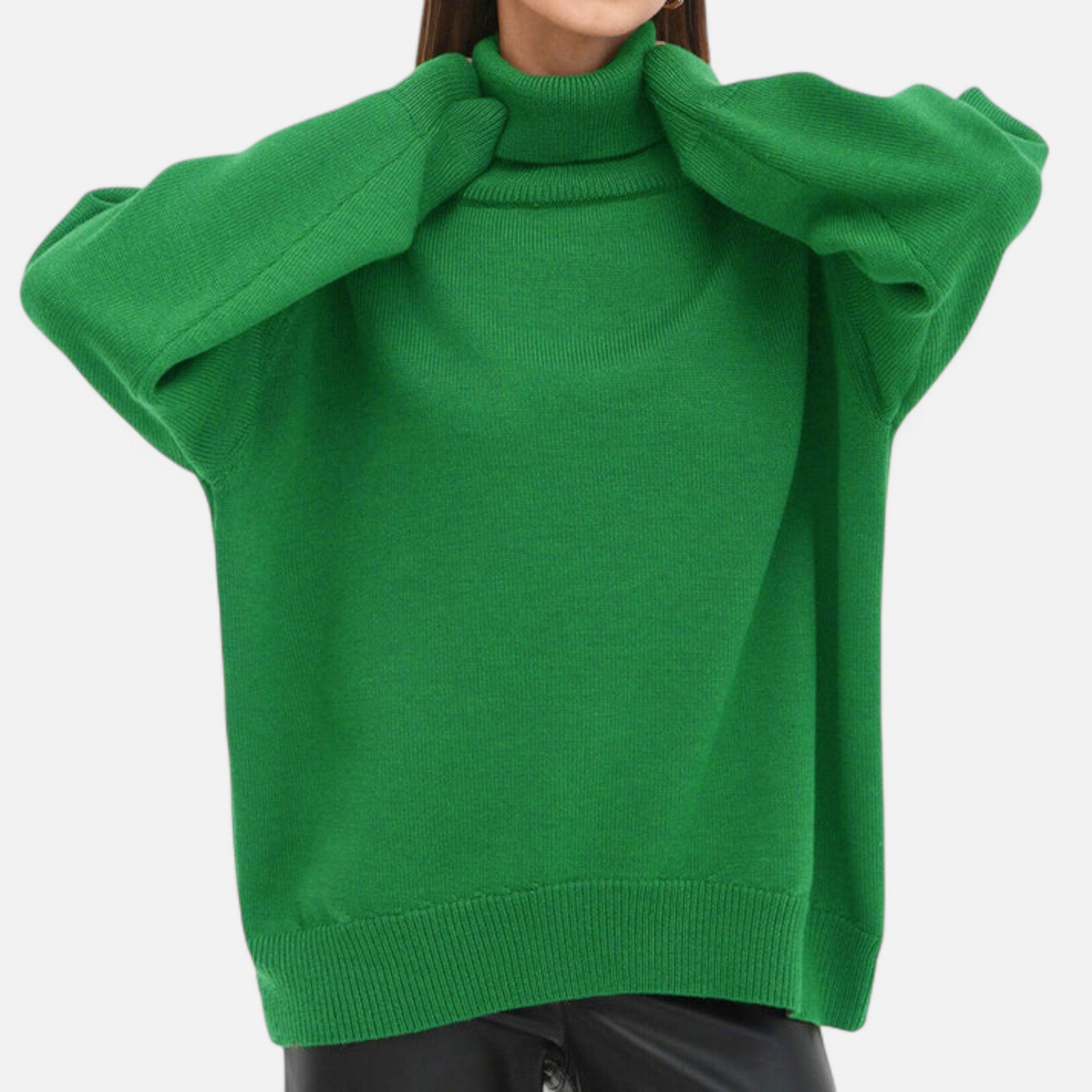Dorevelle | Women’s Oversized Turtleneck Sweater