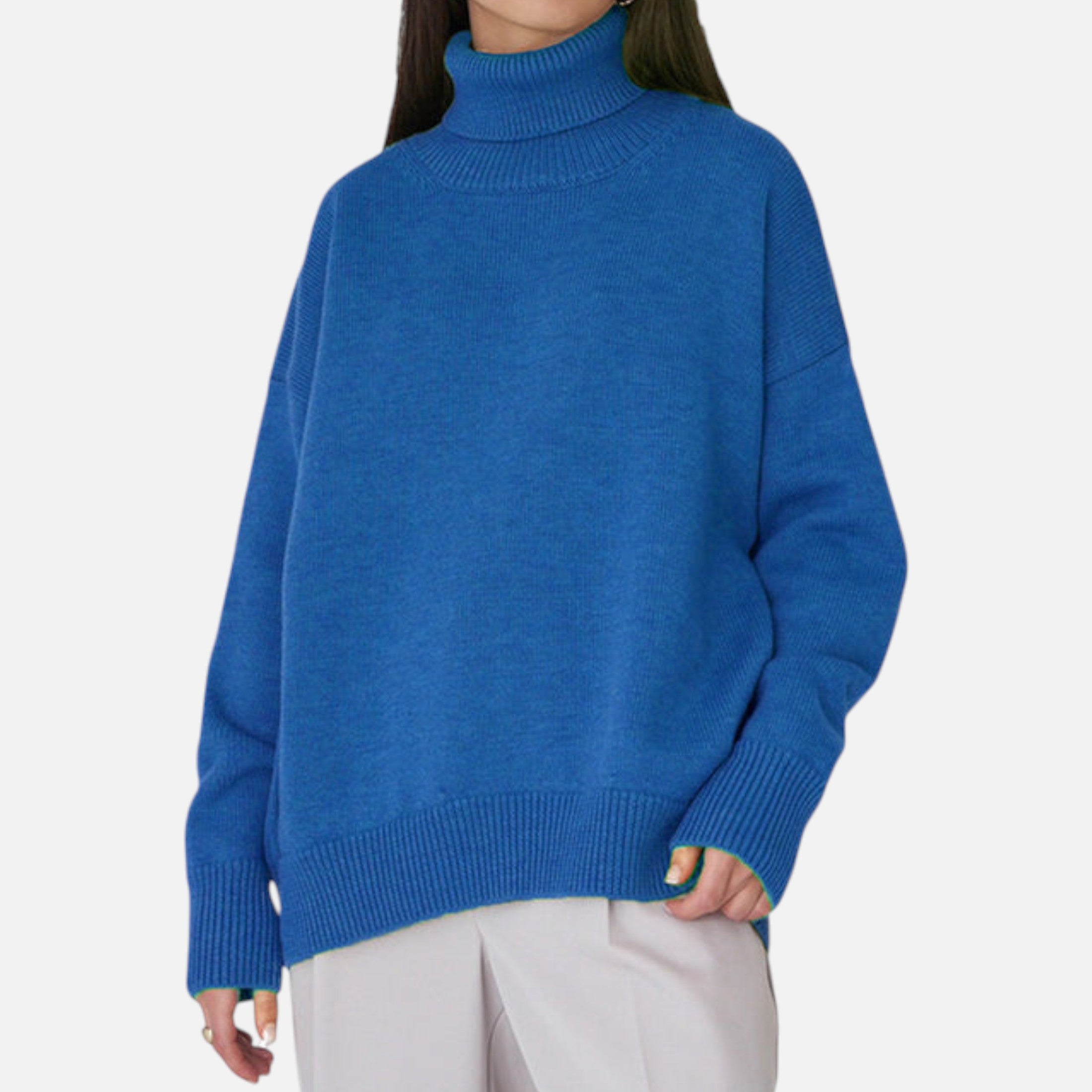 Dorevelle | Women’s Oversized Turtleneck Sweater