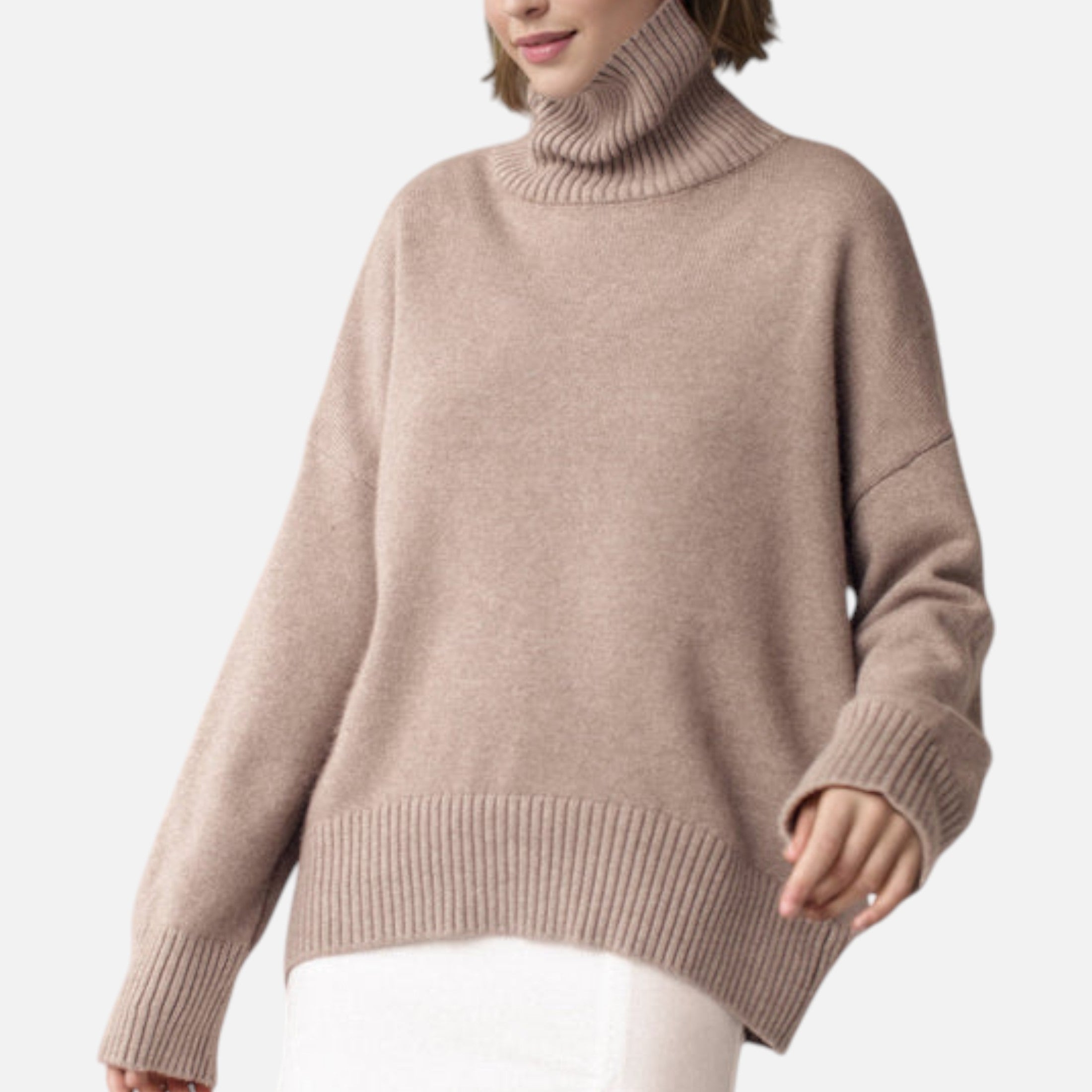 Dorevelle | Women’s Oversized Turtleneck Sweater
