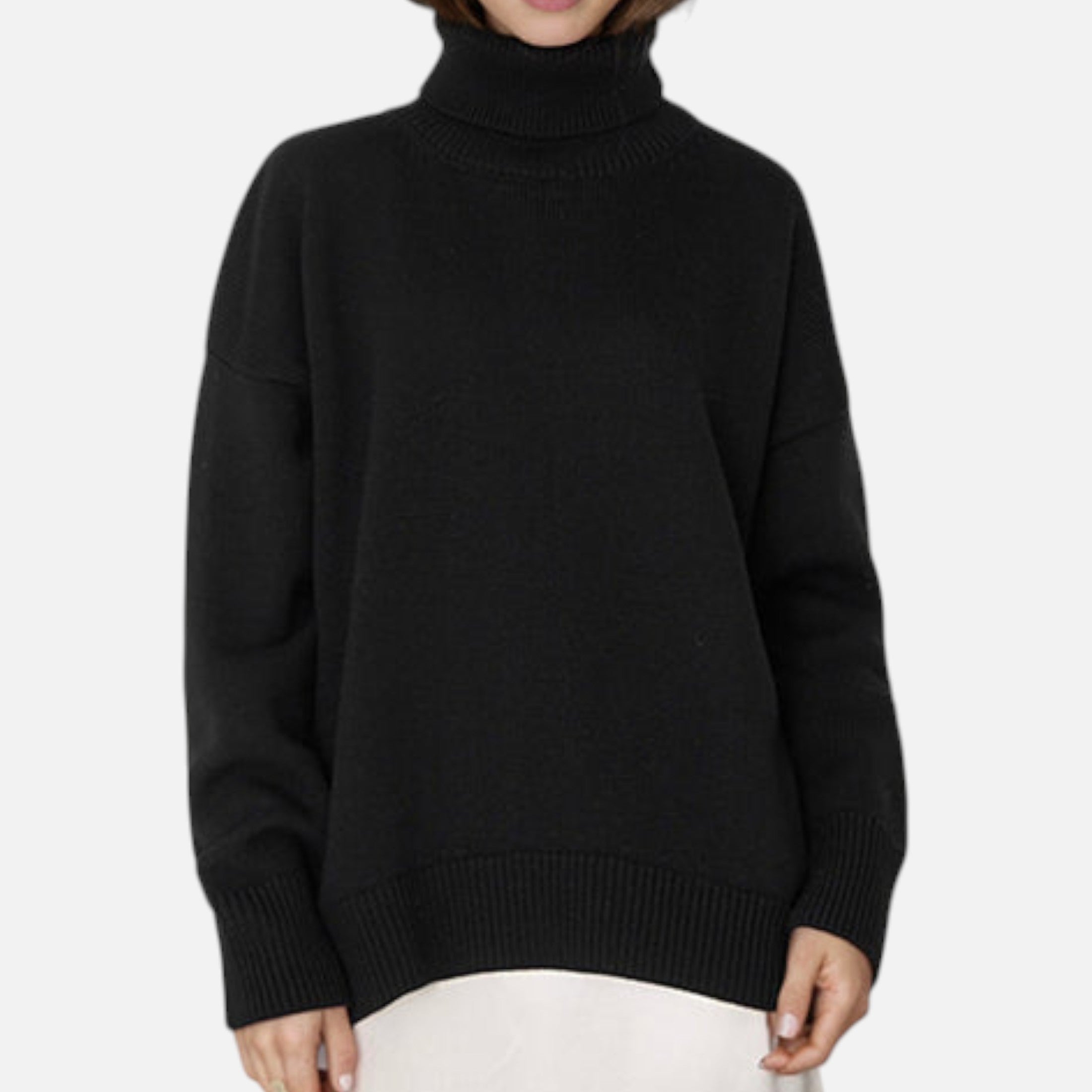 Dorevelle | Women’s Oversized Turtleneck Sweater