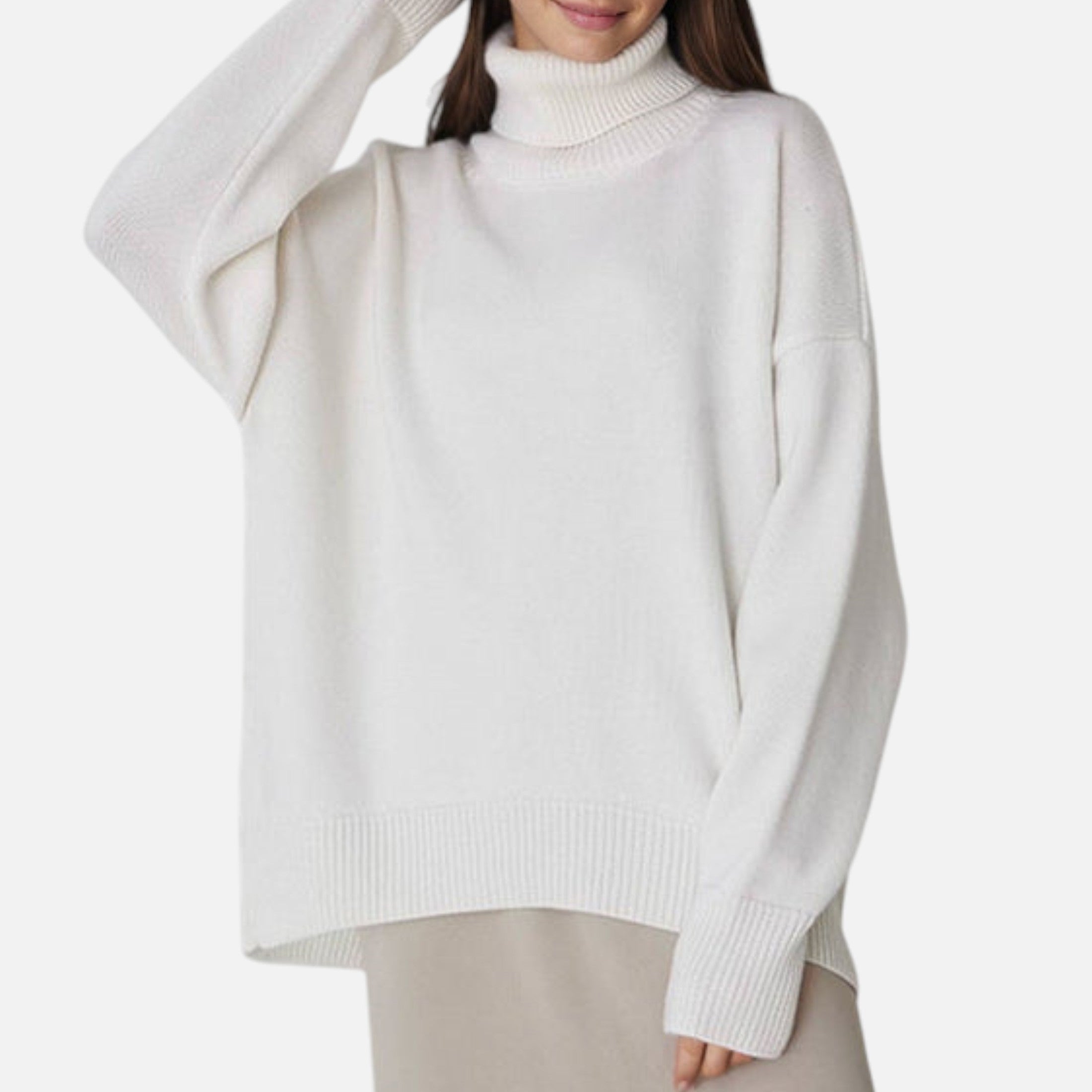 Dorevelle | Women’s Oversized Turtleneck Sweater