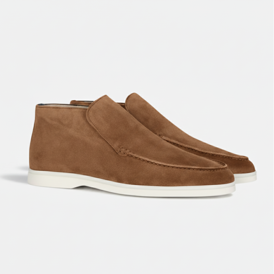 Dorevelle | Men's Smart Casual Slip-On Suede Boots