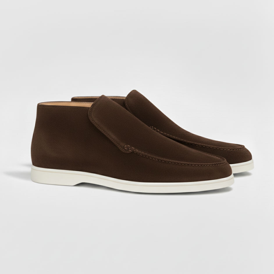 Dorevelle | Men's Smart Casual Slip-On Suede Boots
