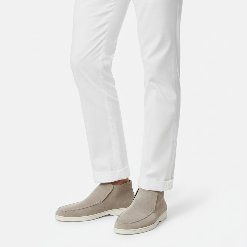 Dorevelle | Men's Smart Casual Slip-On Suede Boots