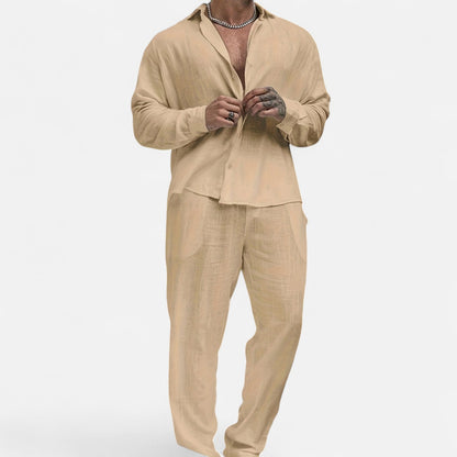 Dorevelle | Men’s Linen Trousers – Heritage Relaxed Cut