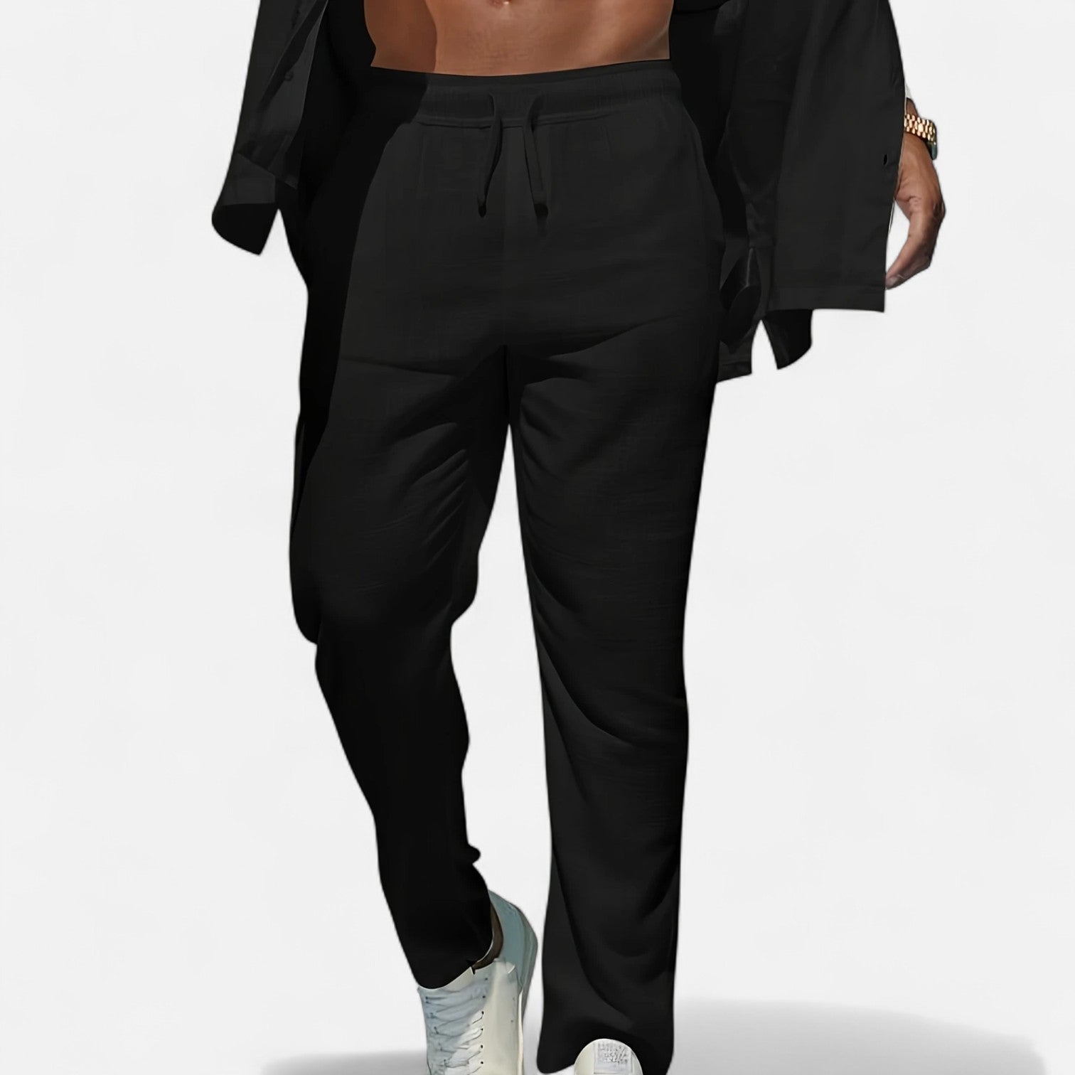 Dorevelle | Men’s Linen Trousers – Heritage Relaxed Cut