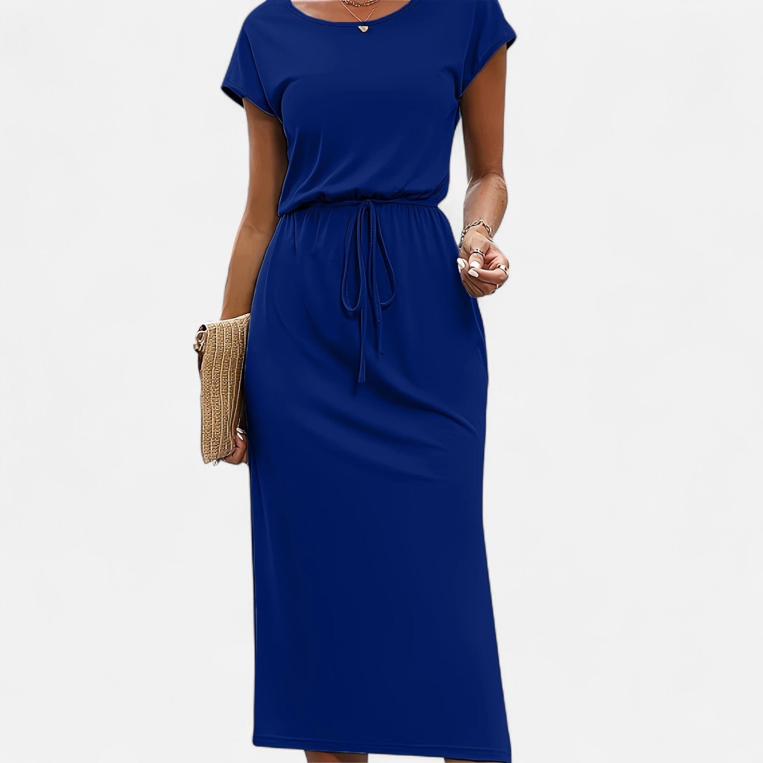 Dorevelle | Women’s White Dress – Heritage Knot Detail