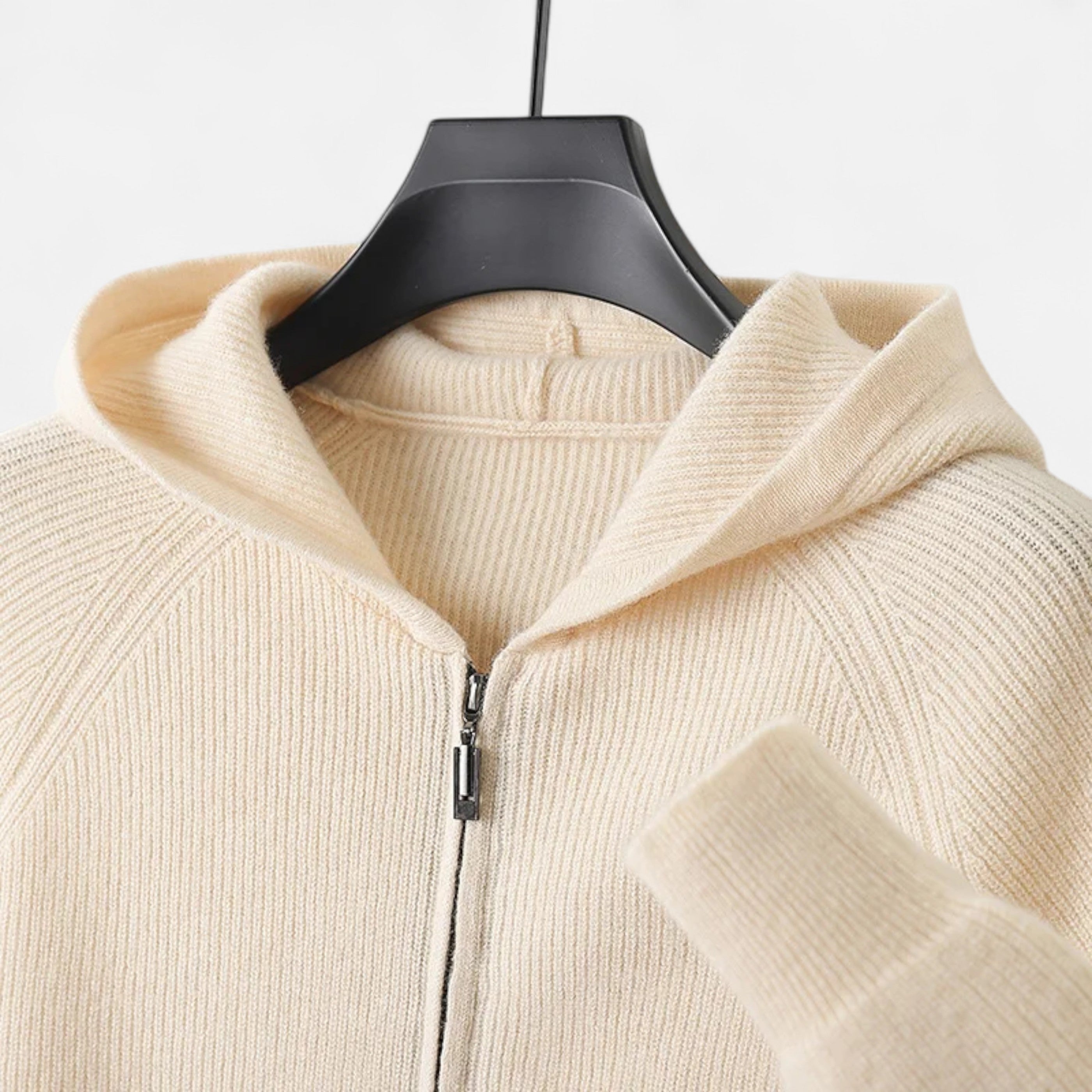 Dorevelle | Men’s Zipped Hoodie – Heritage Merino Knitwear
