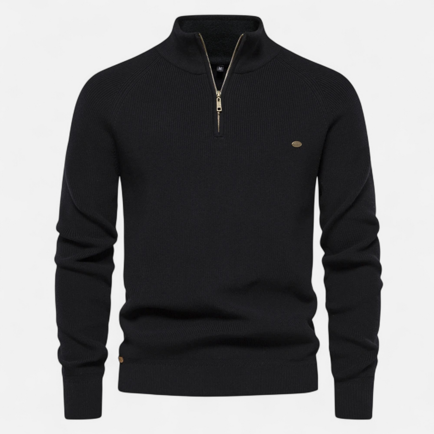 Dorevelle | Men’s Cotton Zip Sweater – Refined Knitwear for the Season