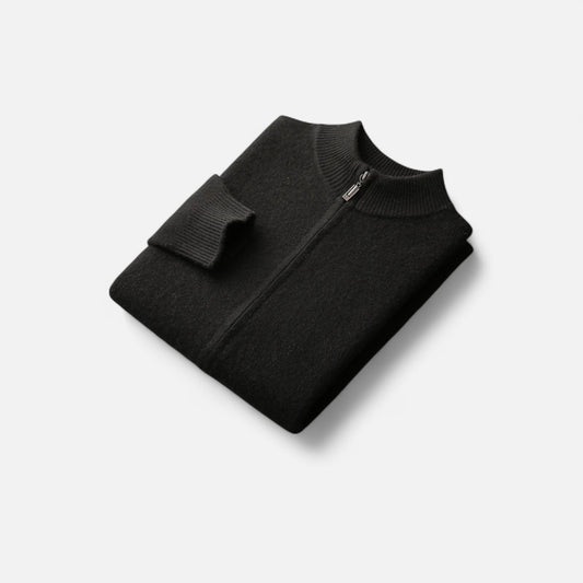 Dorevelle | Men’s Zipped Sweater – Heritage Merino Knit
