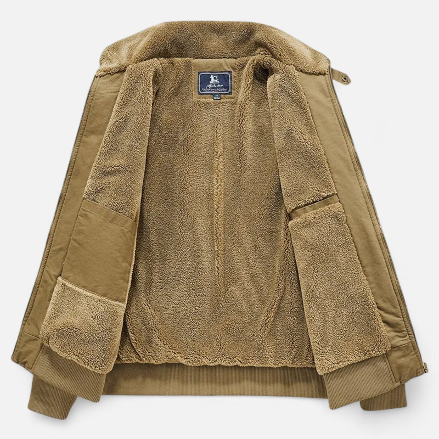 Dorevelle | Men’s Casual Jacket – Refined Cotton & Lambswool Blend