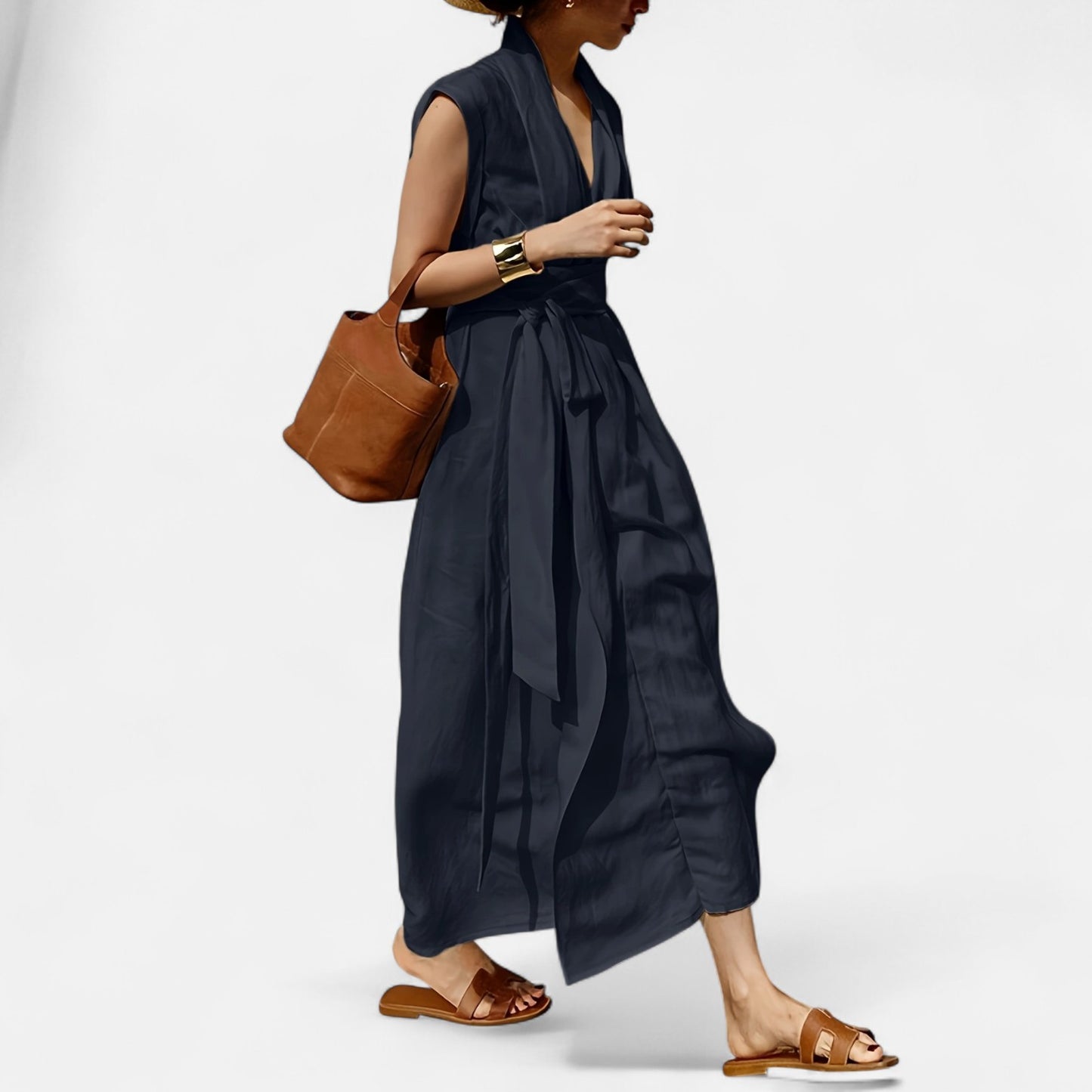 Dorevelle | Women’s Sleeveless Dress – Heritage Linen Style