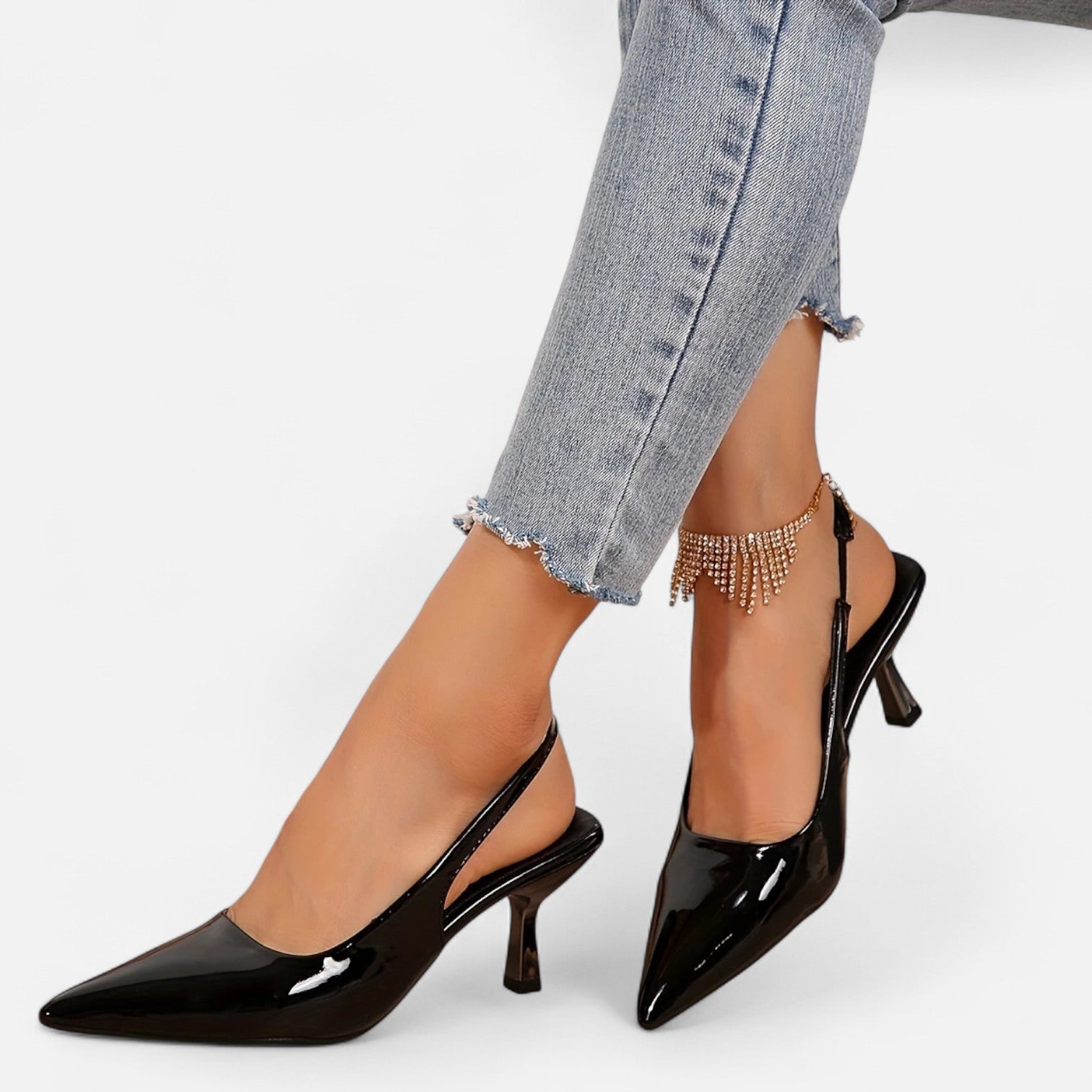 Dorevelle | Women’s Heeled Pumps – Riviera D’Orsay Style