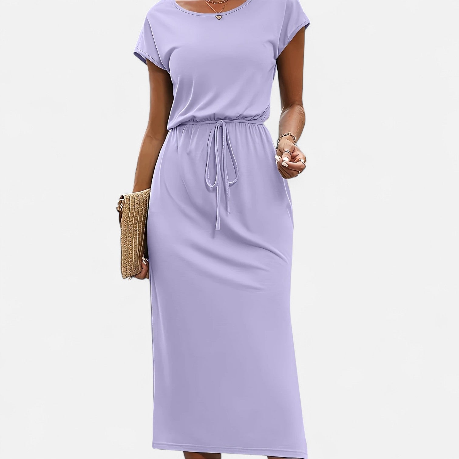 Dorevelle | Women’s White Dress – Heritage Knot Detail