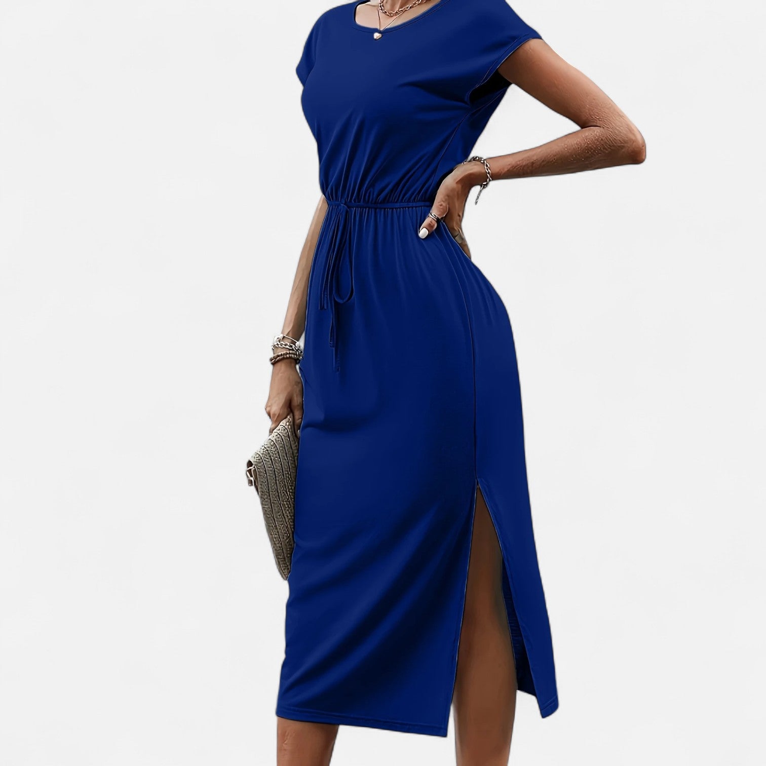 Dorevelle | Women’s White Dress – Heritage Knot Detail