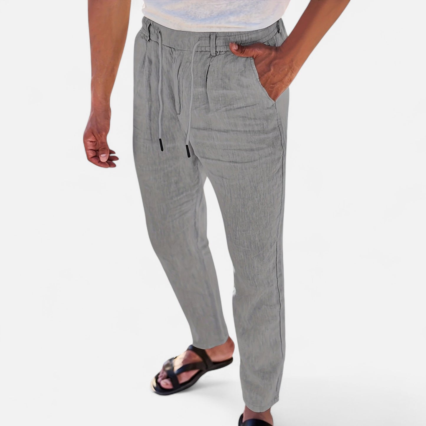 Dorevelle | Men’s Linen Trousers – Heritage Lightweight Fit