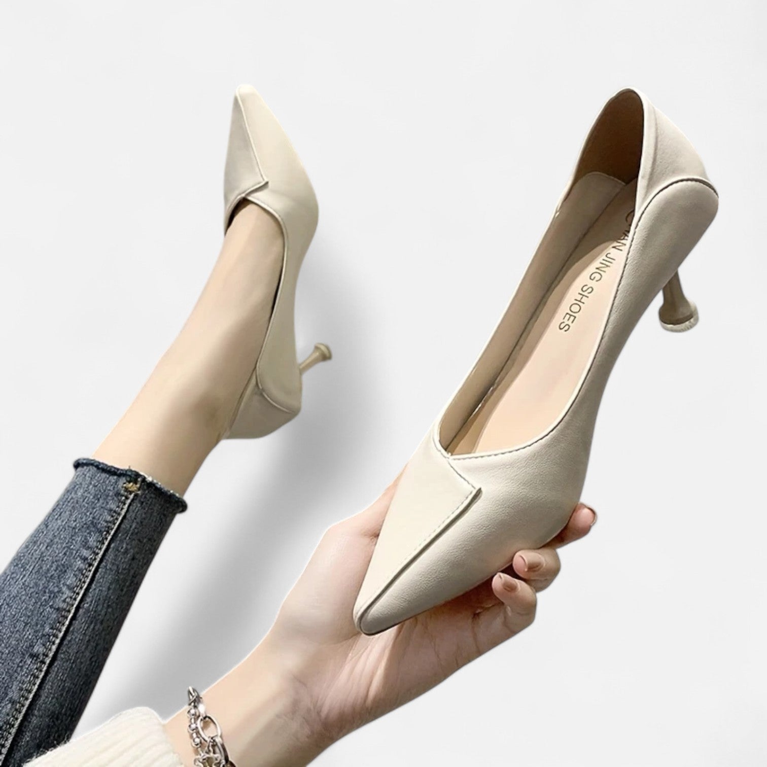 Dorevelle | Women’s Court Pumps – Pointed Toe Classic
