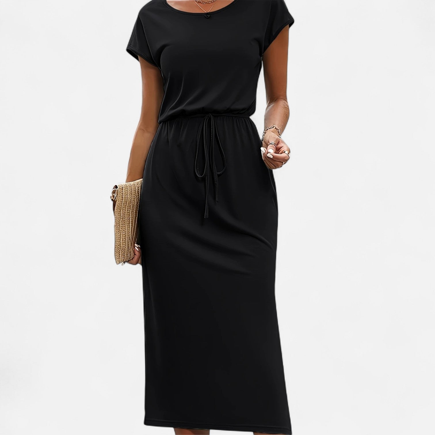 Dorevelle | Women’s White Dress – Heritage Knot Detail