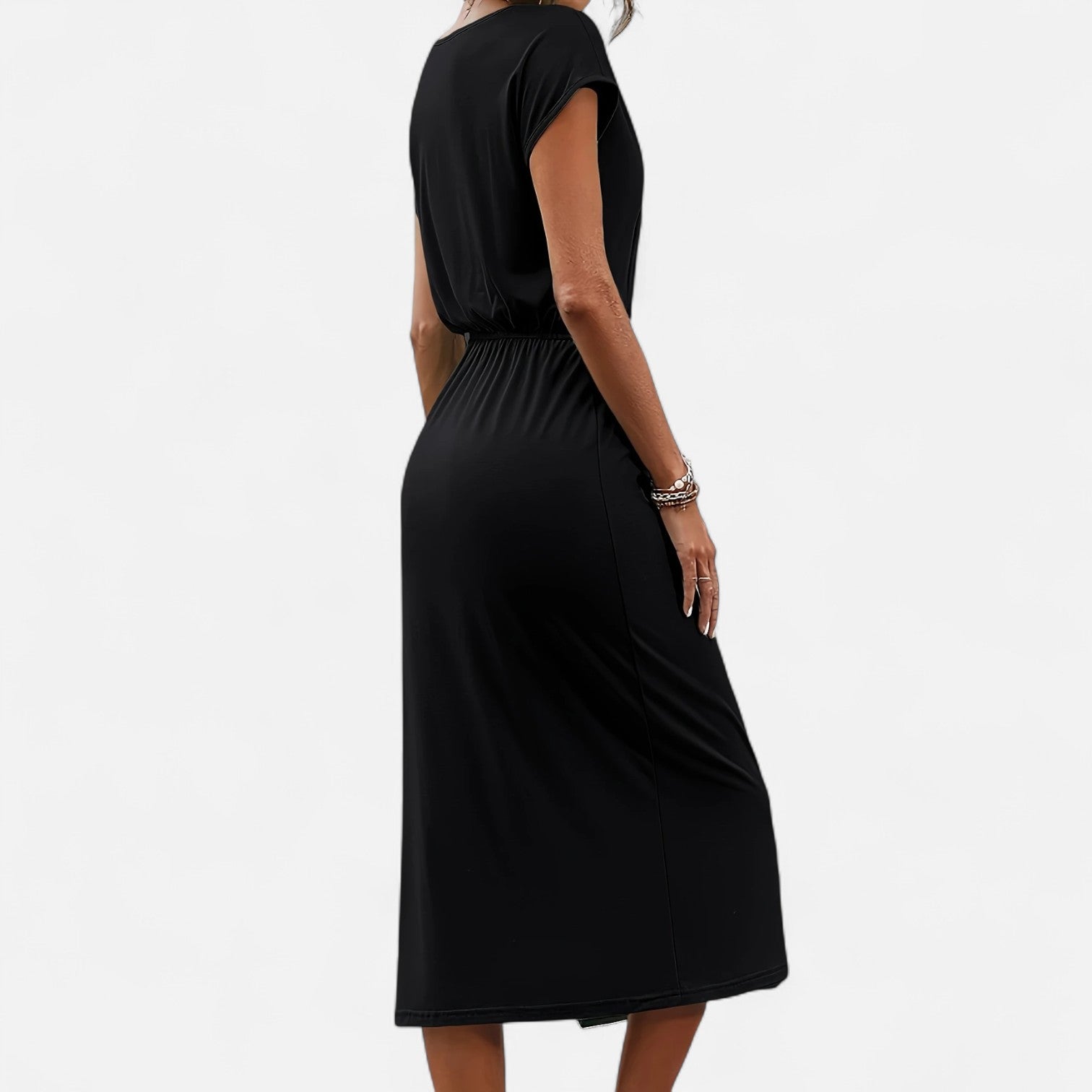 Dorevelle | Women’s White Dress – Heritage Knot Detail