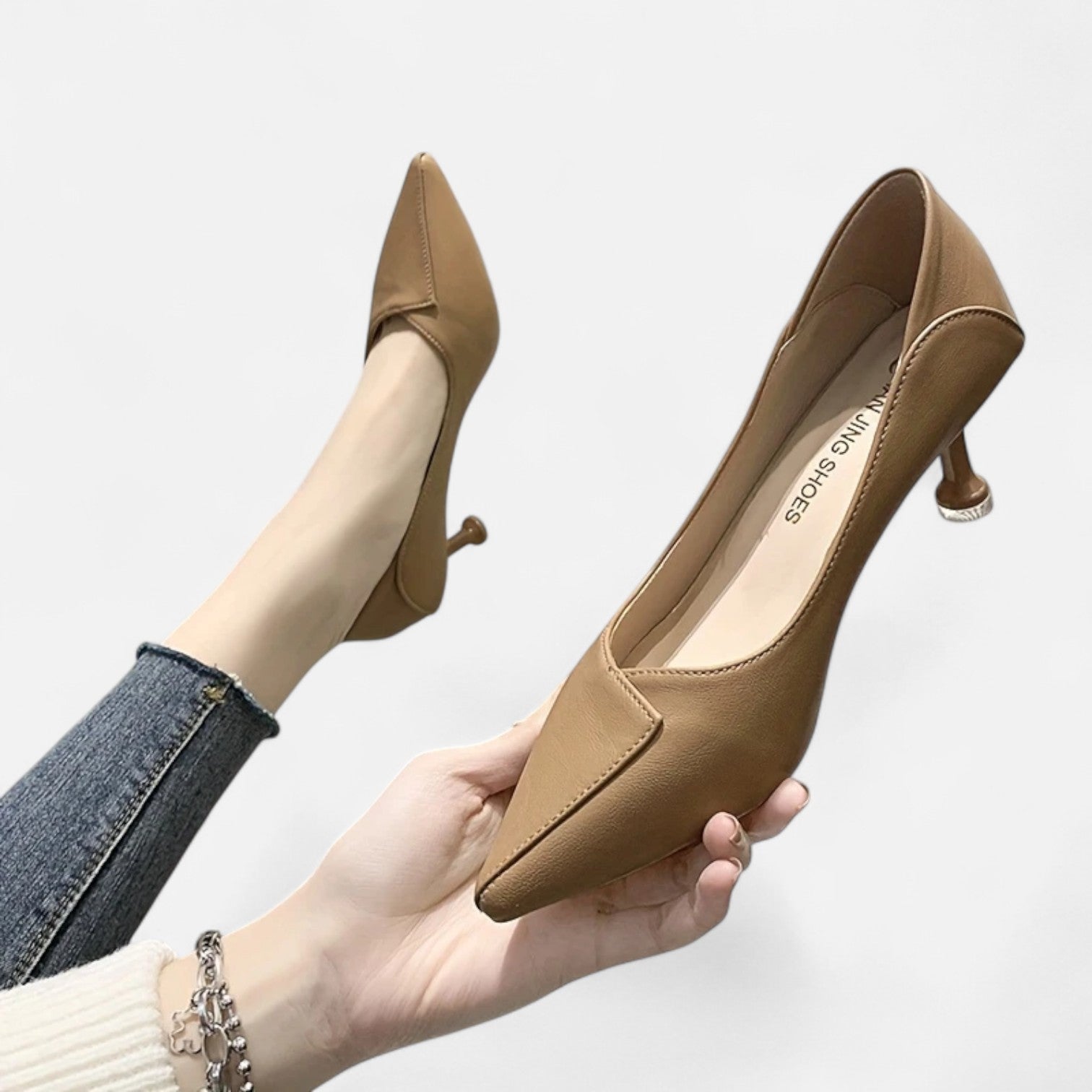 Dorevelle | Women’s Court Pumps – Pointed Toe Classic