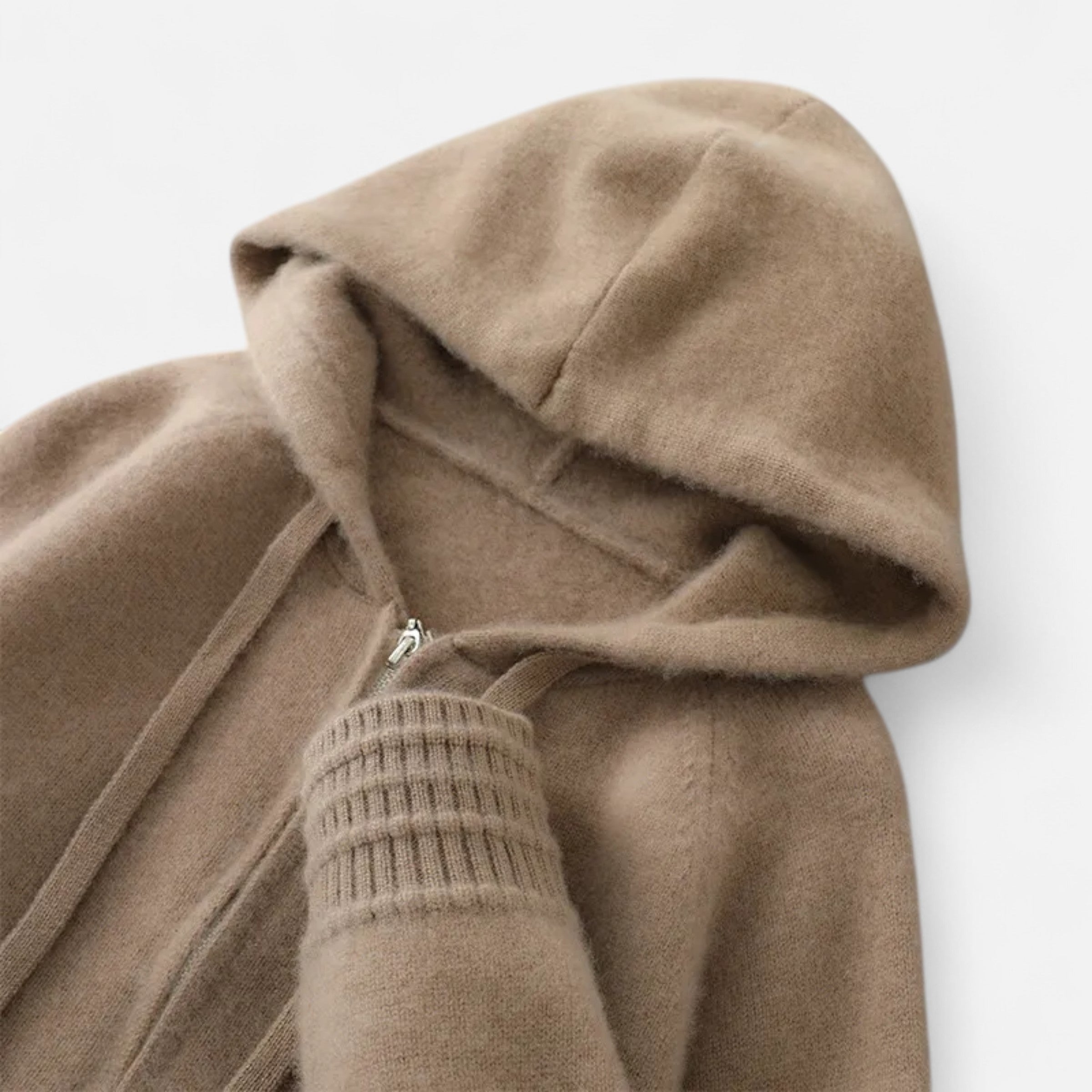 Dorevelle | Men’s Hooded Cardigan – Refined Winter Knitwear