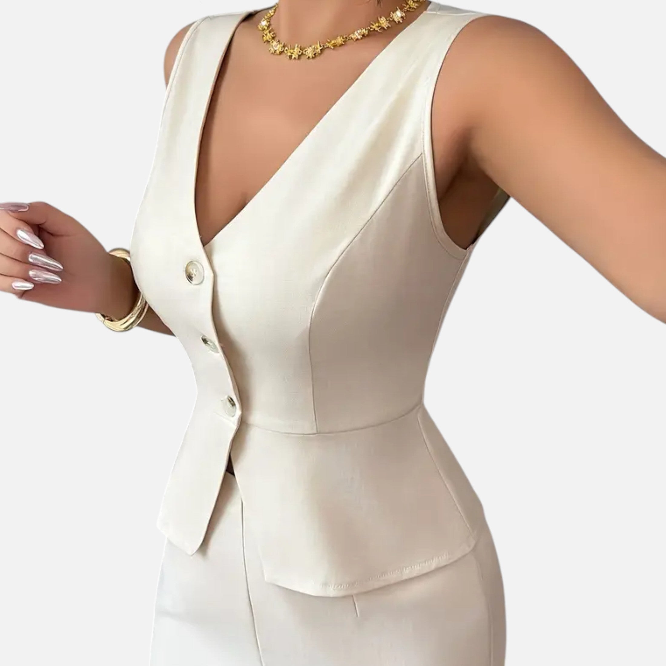 Dorevelle | Women’s Blouse & Pants Set – Business Elegance
