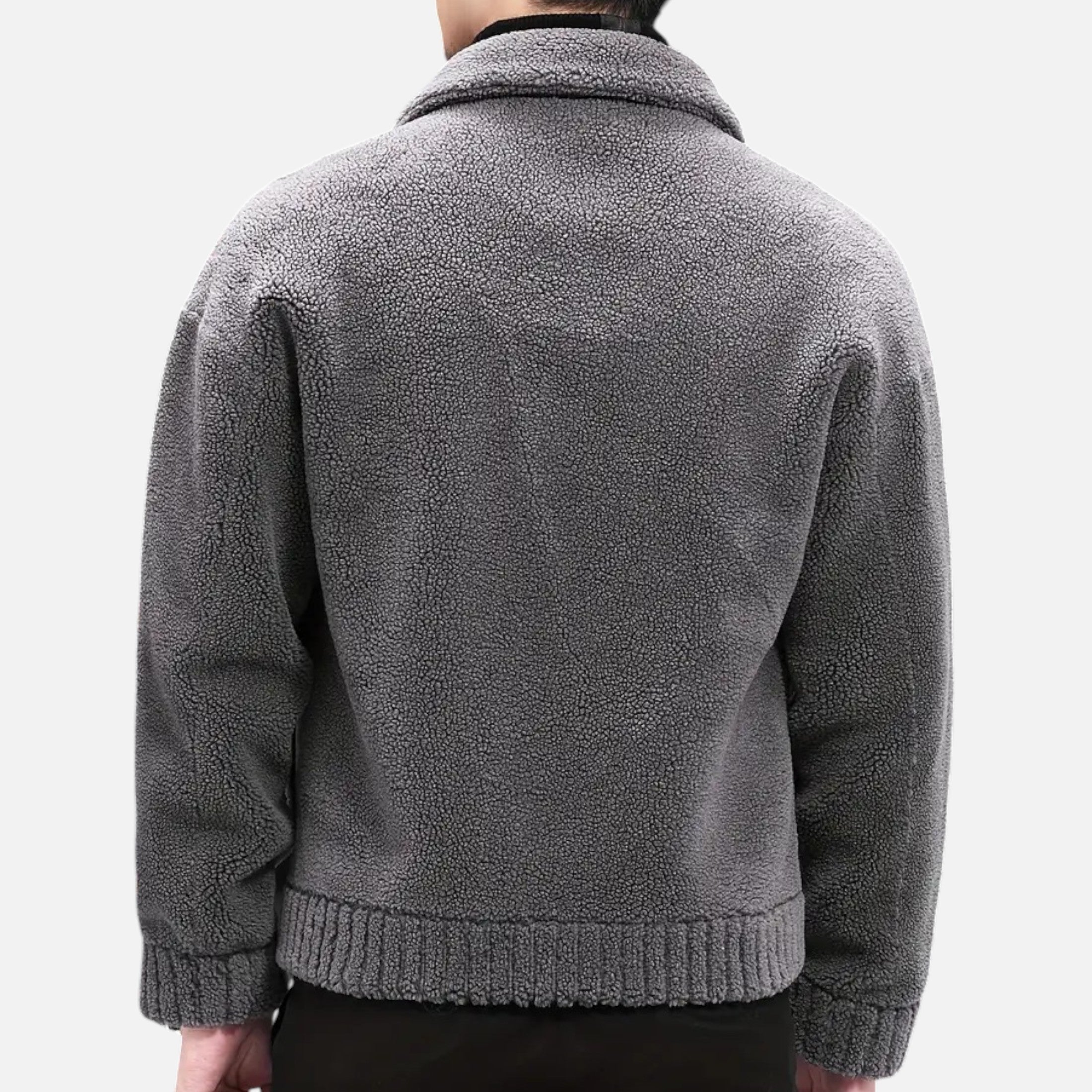 Dorevelle | Men’s Faux Fur Jacket – Lapel Autumn Winter Elegance