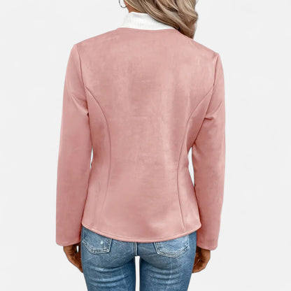 Dorevelle | Women’s Cropped Jacket – Slim Zip-Up Elegance