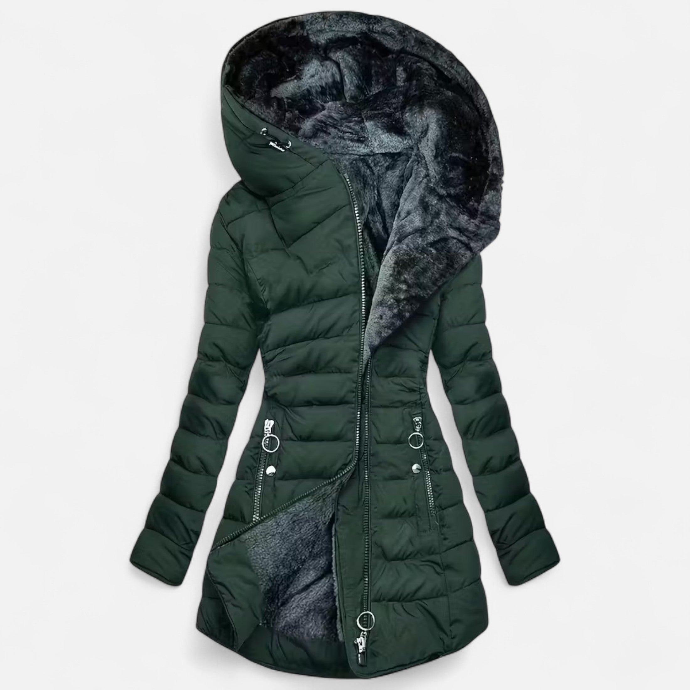 Dorevelle | Women’s Fleece-Lined Hooded Jacket