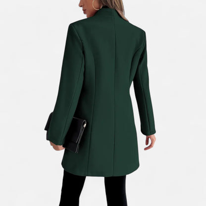 Dorevelle | Women’s Long Coat – Refined Raglan Sleeve Design