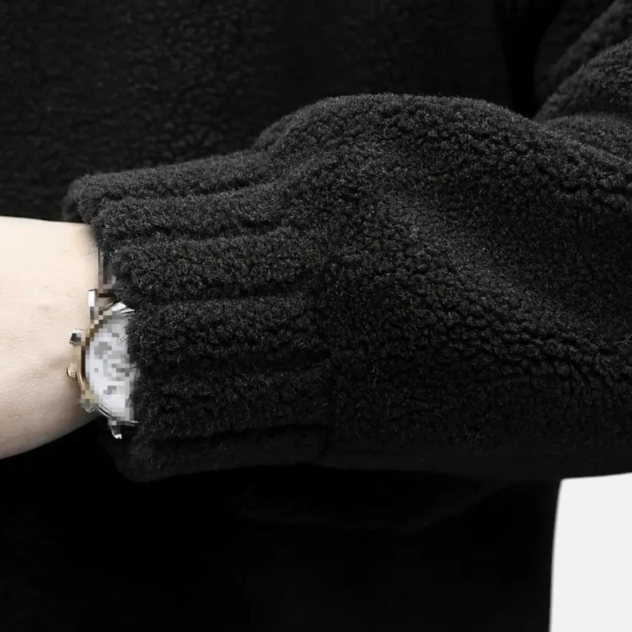 Dorevelle | Men’s Faux Fur Jacket – Lapel Autumn Winter Elegance