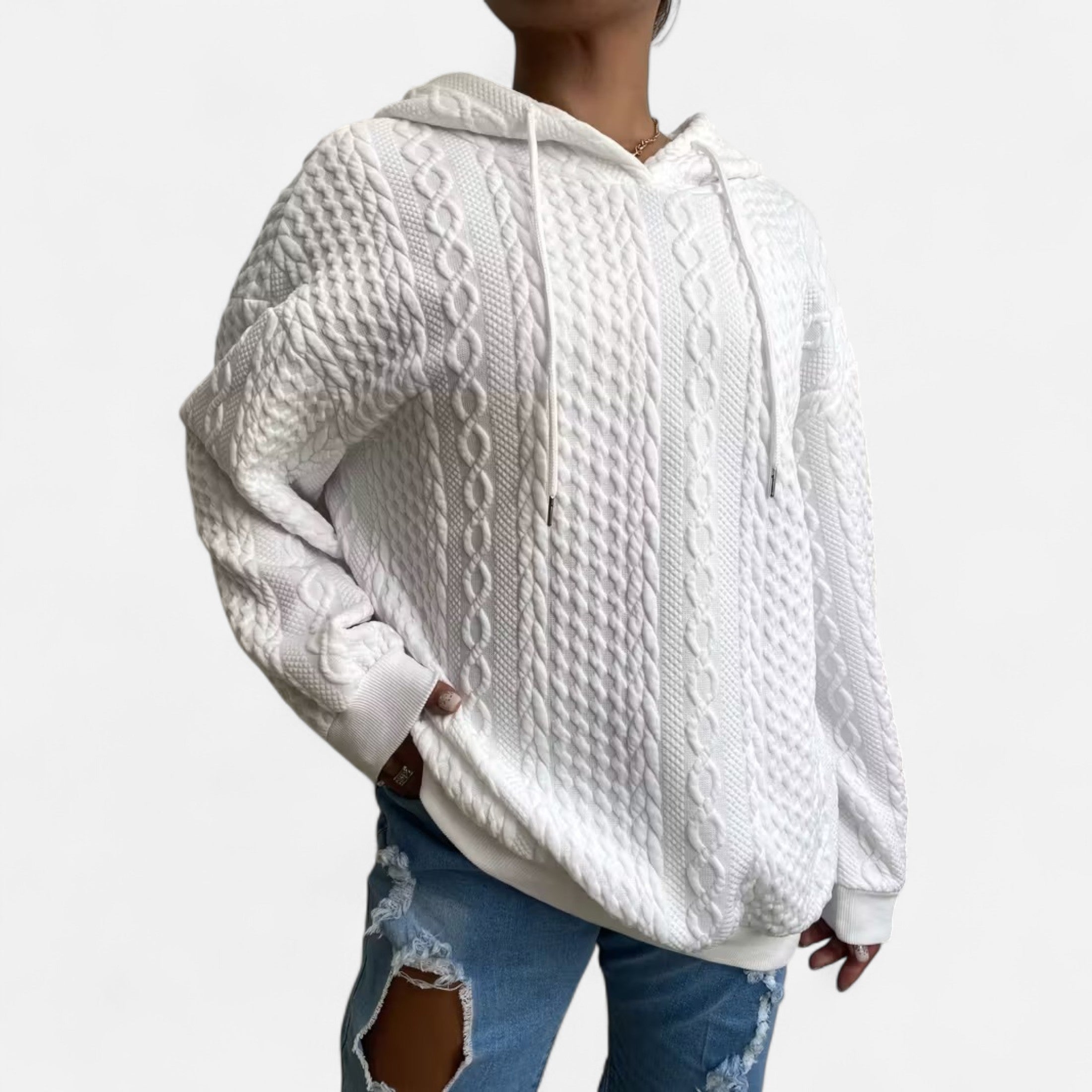 Dorevelle | Women’s Long-Sleeve Hoodie – Relaxed Heritage Style