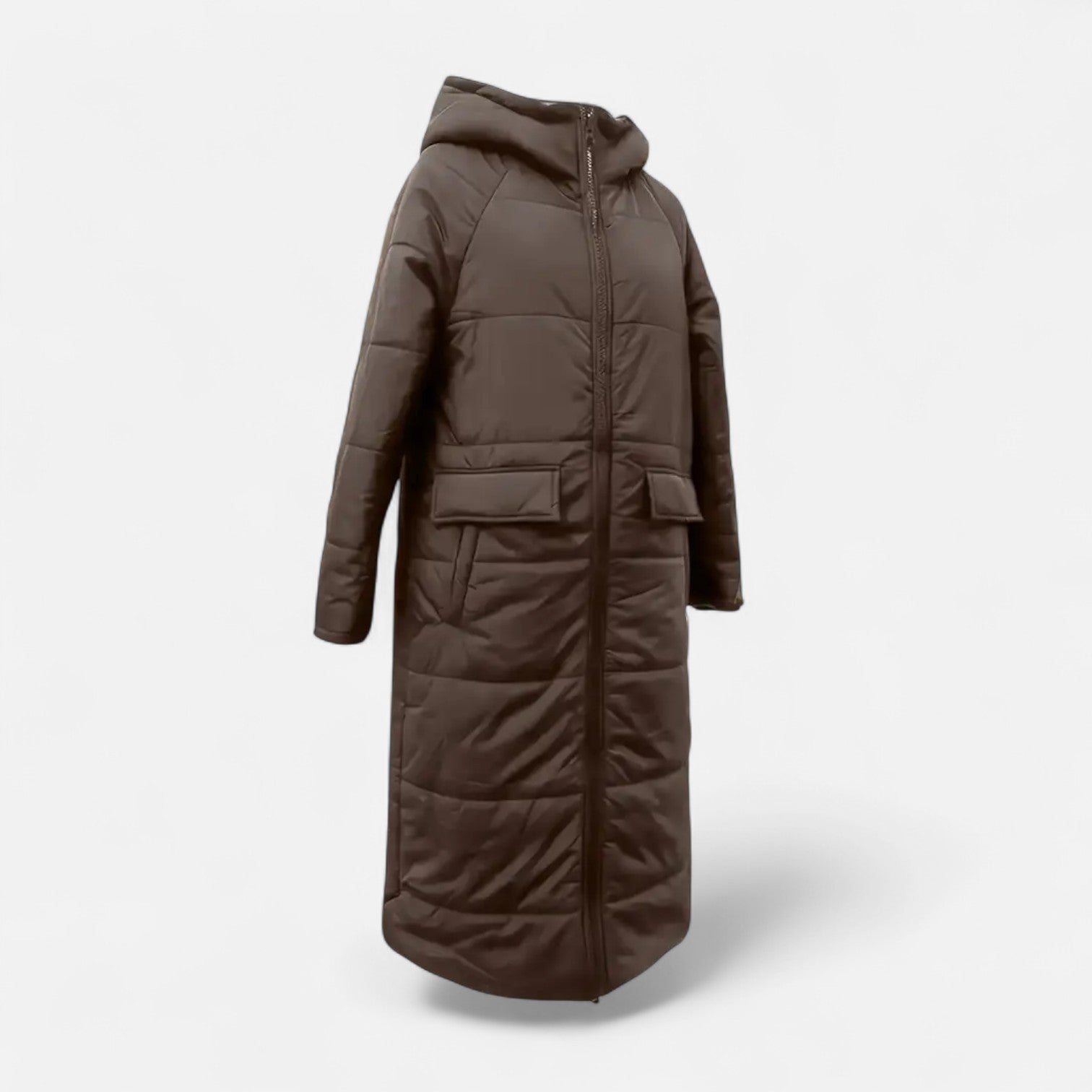 Dorevelle | Women’s Long Padded Coat – Fleece Winter Elegance