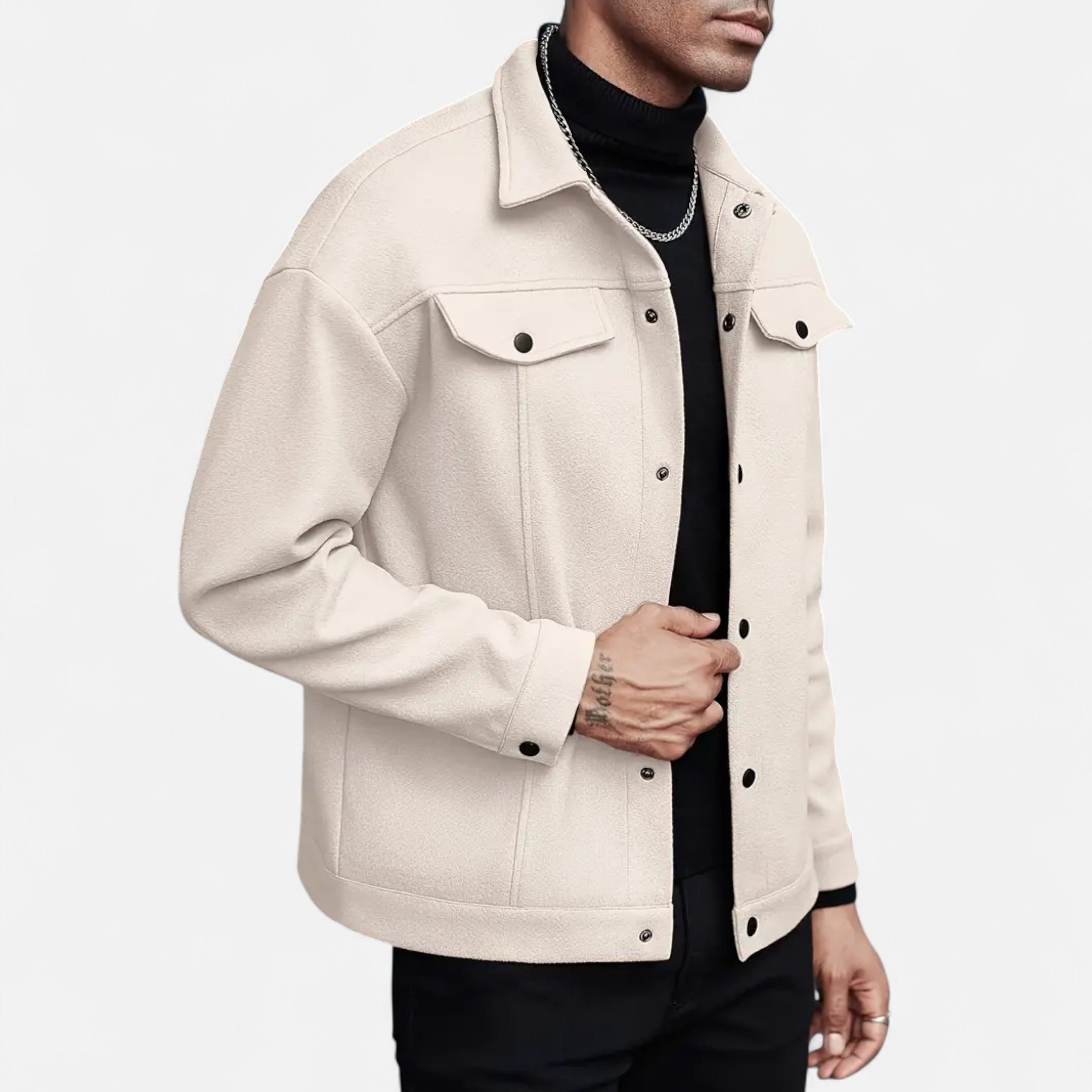 Dorevelle | Men’s Casual Lapel Jacket – Spring Autumn Elegance