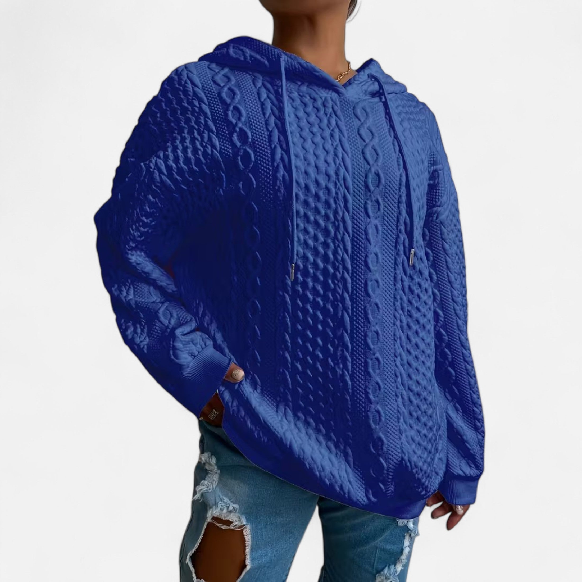 Dorevelle | Women’s Long-Sleeve Hoodie – Relaxed Heritage Style