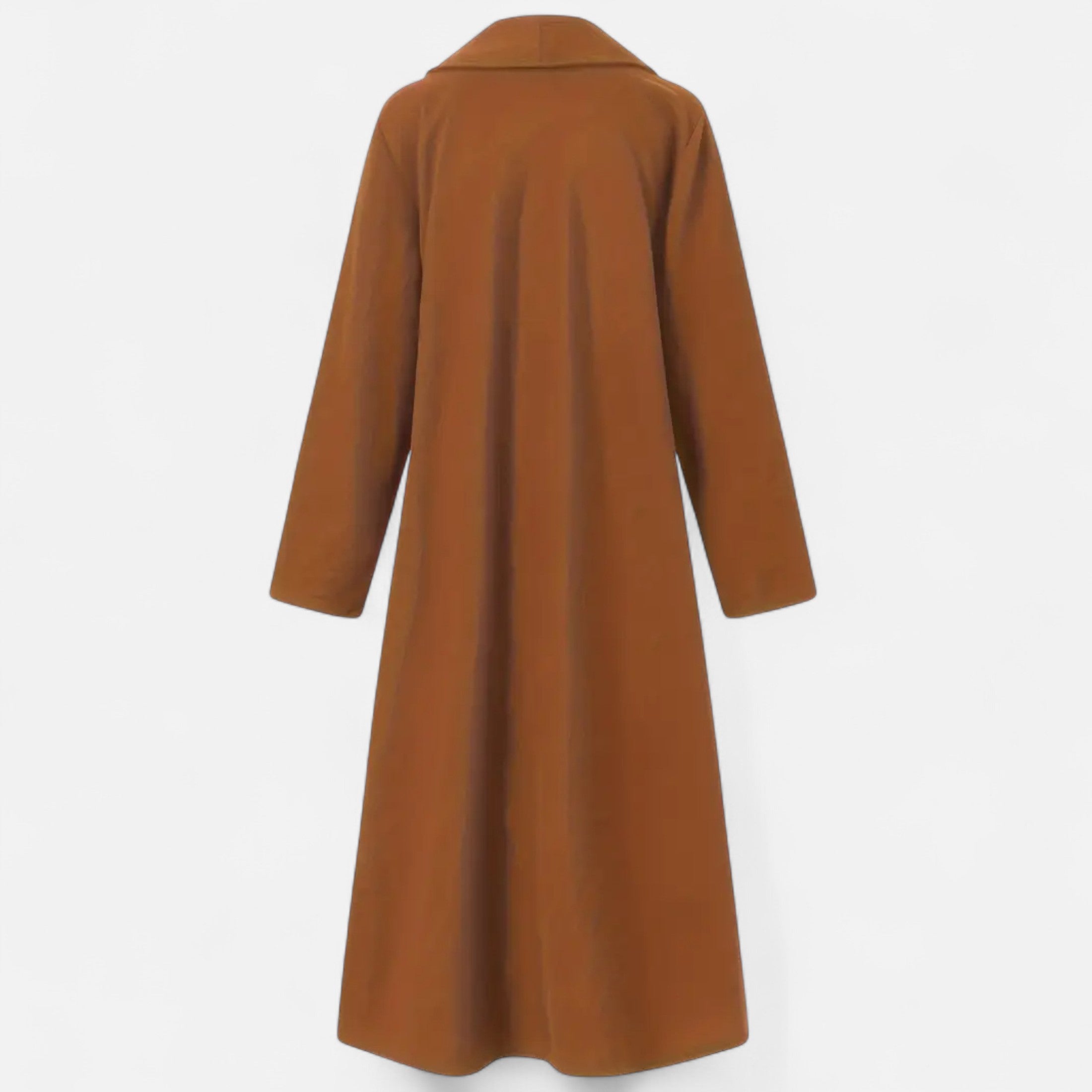 Dorevelle | Women’s Plus Size Overcoat - Lapel Collar Elegance