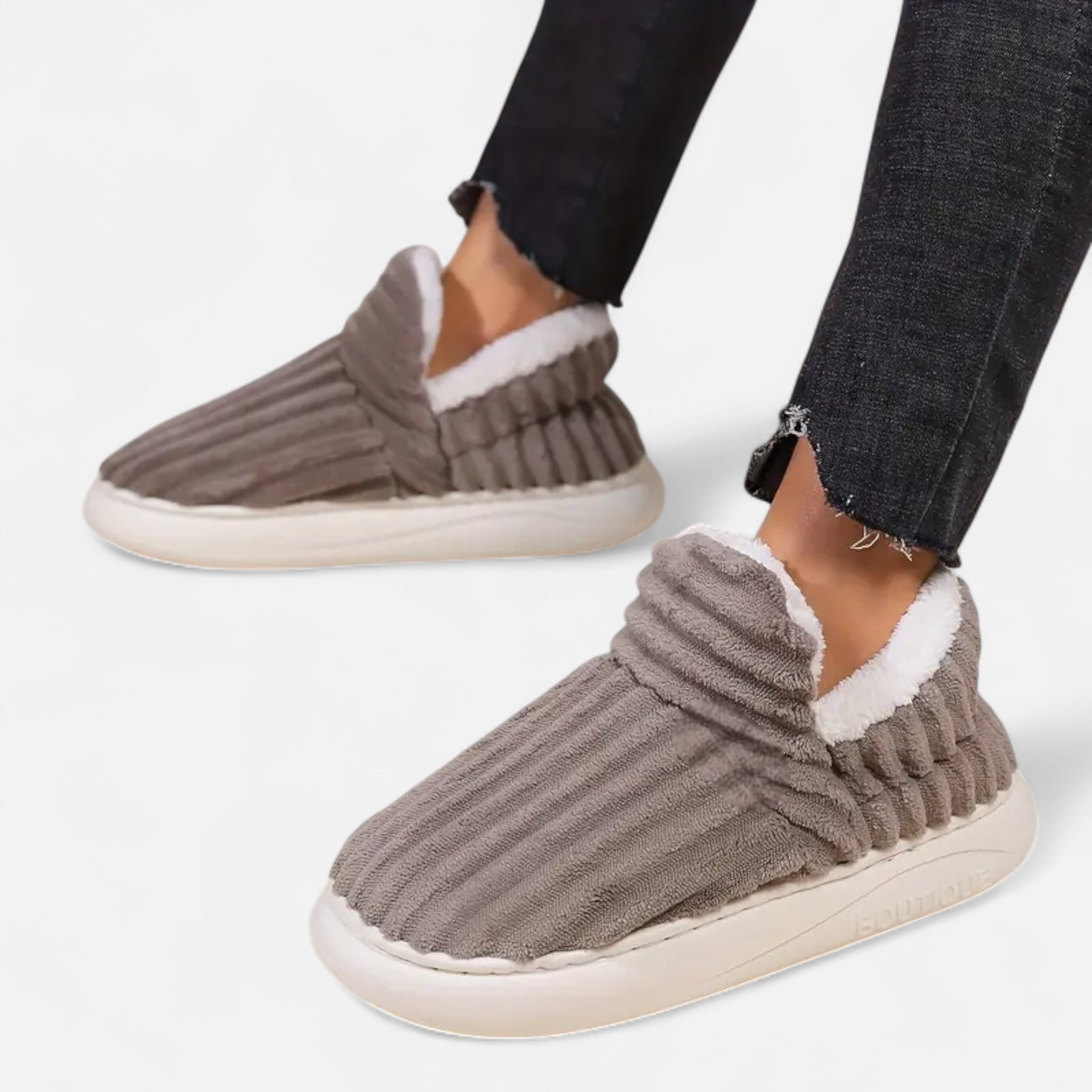 Dorevelle | Women’s Plush Slipper Boots – Autumn & Winter Cozy Comfort