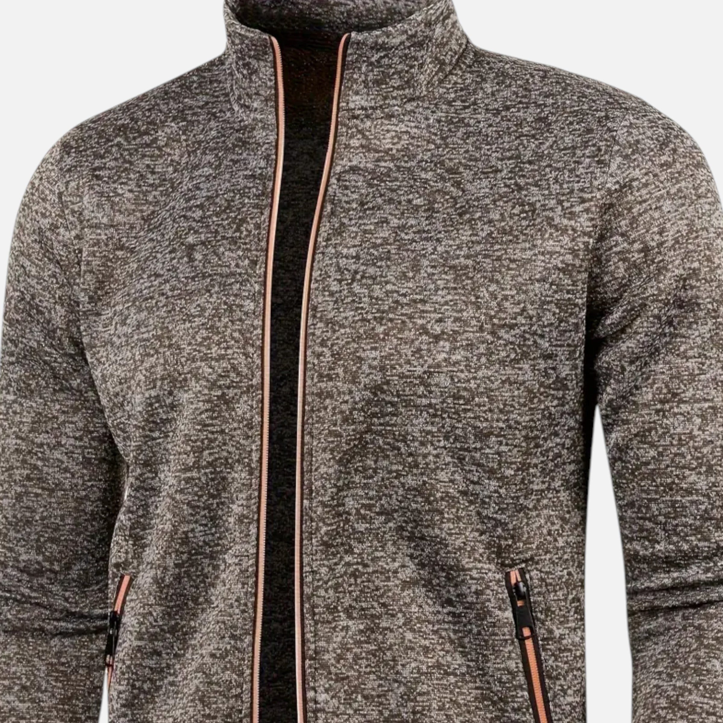 Dorevelle | Men’s Zip Cardigan – Classic Autumn Winter Knit