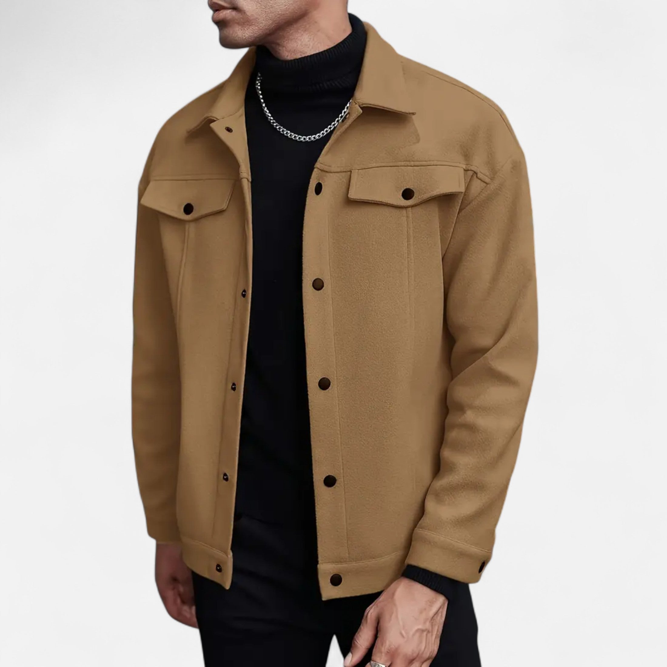 Dorevelle | Men’s Casual Lapel Jacket – Spring Autumn Elegance