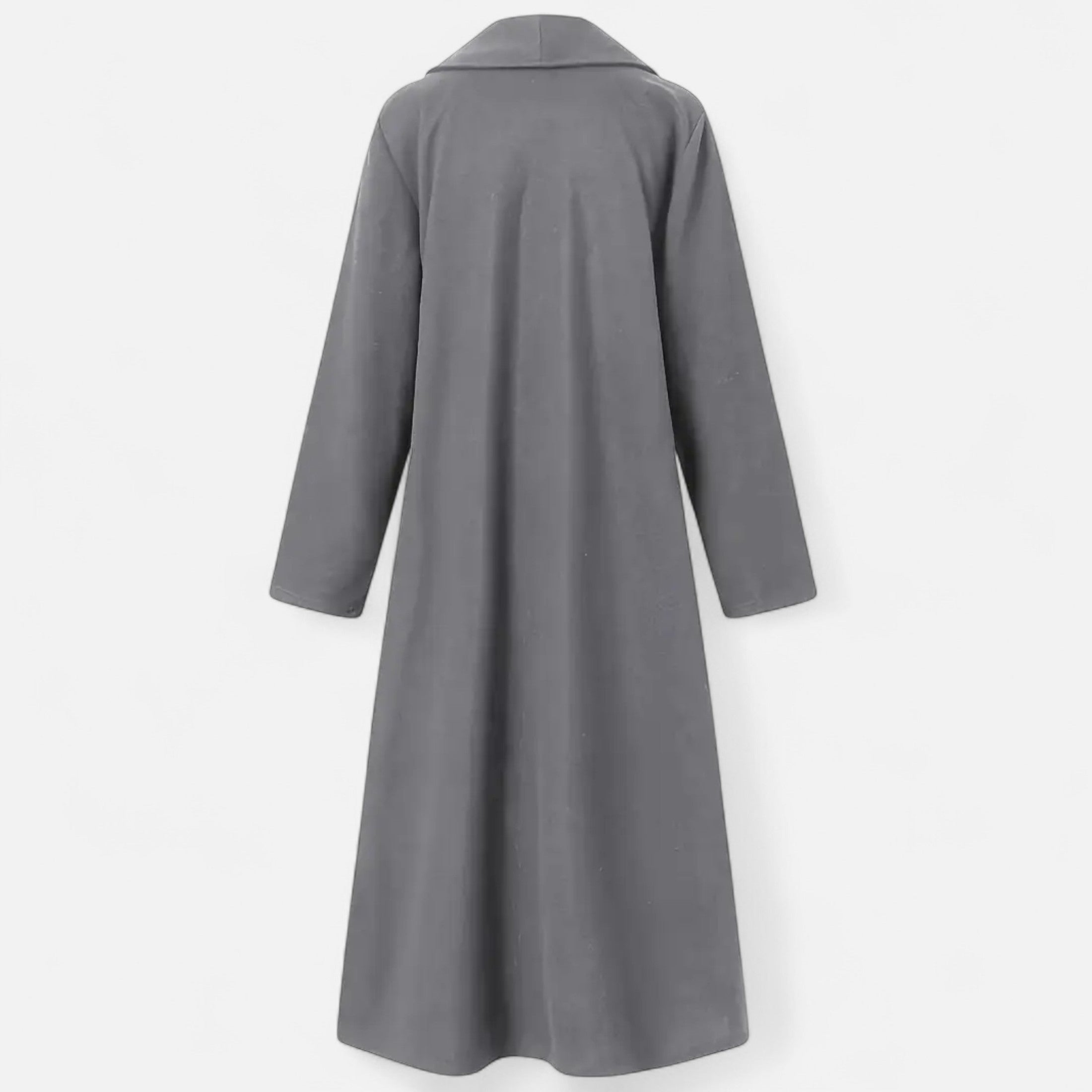 Dorevelle | Women’s Plus Size Overcoat - Lapel Collar Elegance