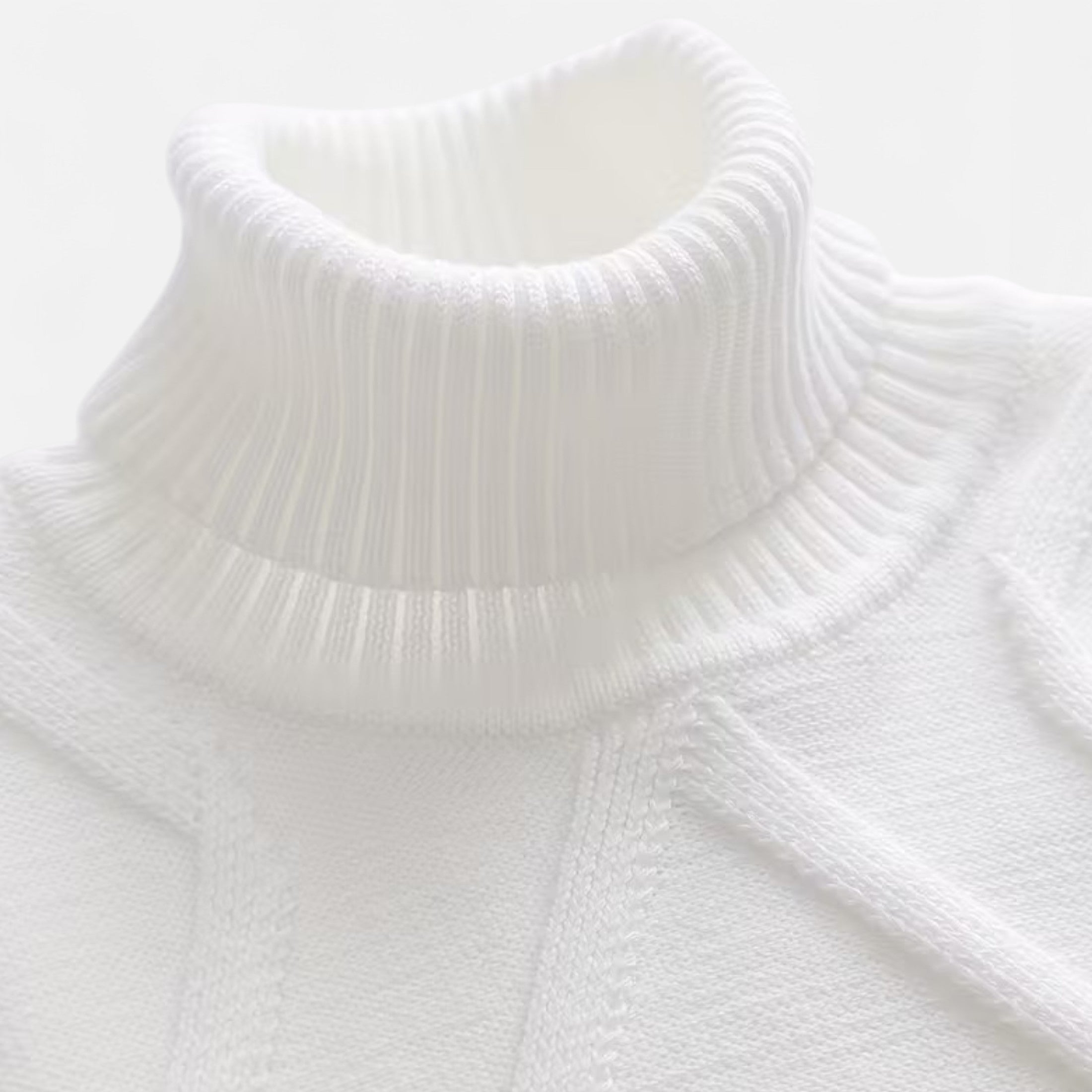 Dorevelle | Men’s Rib-Knit Turtleneck Sweater